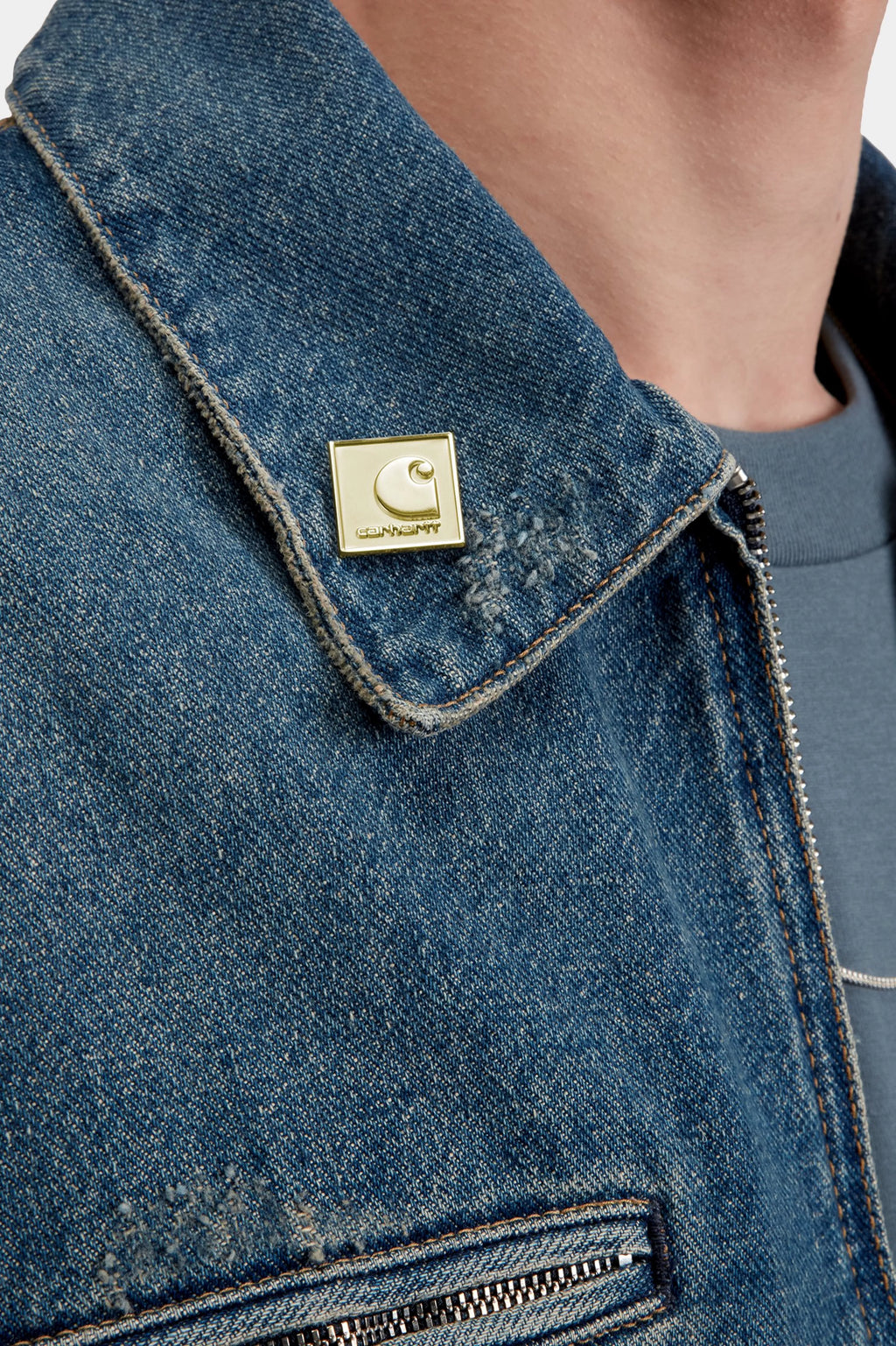 CARHARTT WIP Square Label Pins - Gold - FREESTYLE LLORET