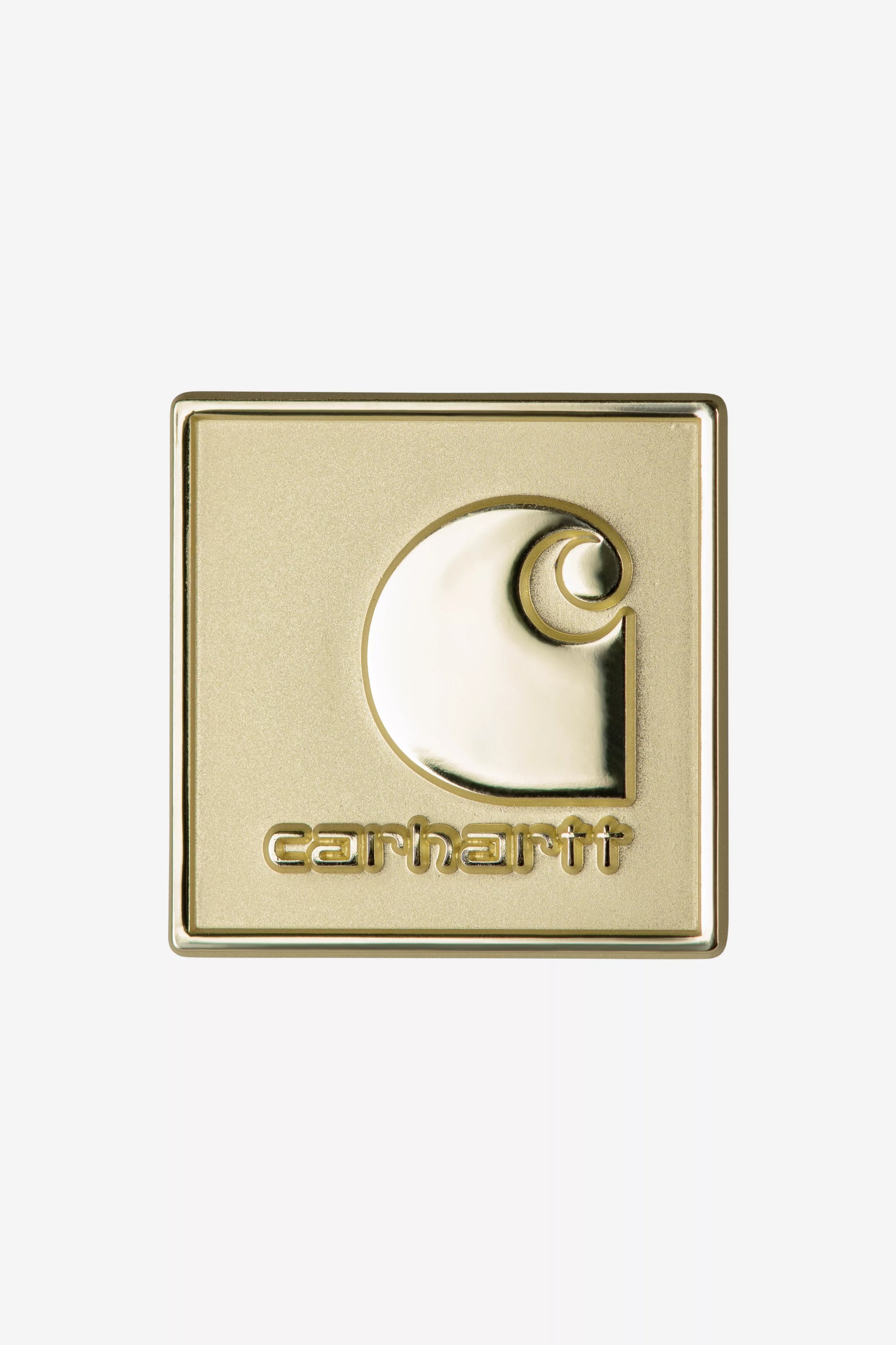 CARHARTT WIP Square Label Pins - Gold - FREESTYLE LLORET
