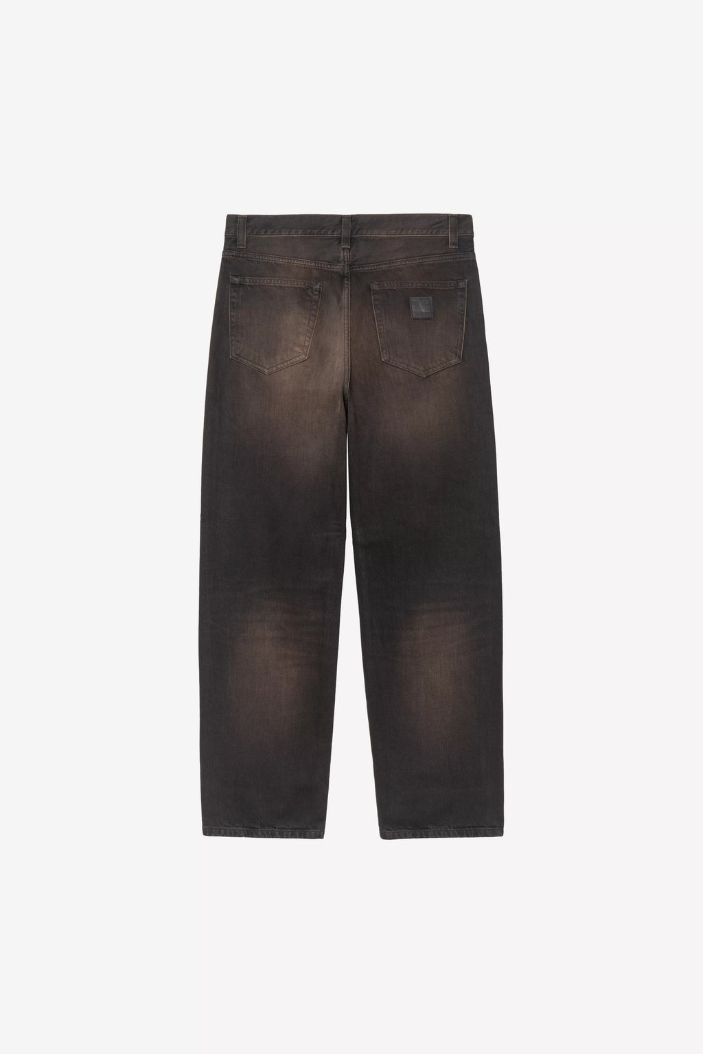 CARHARTT WIP Aron Pant - Black, Tobacco used wash - FREESTYLE LLORET