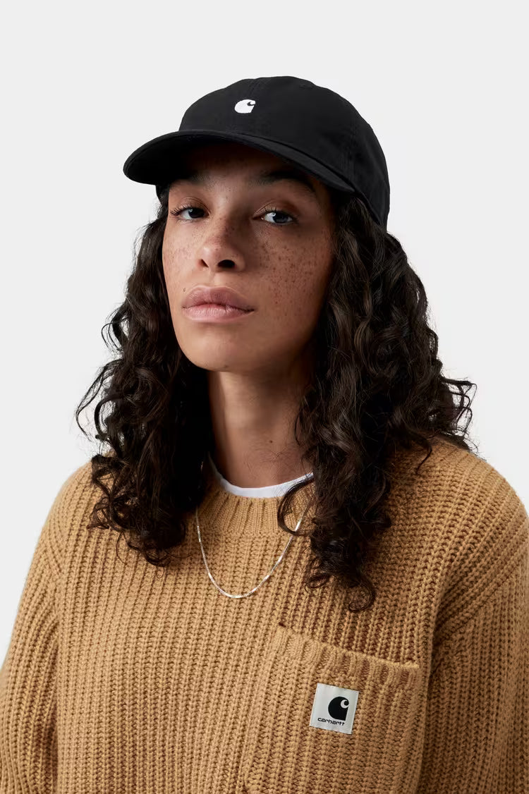 CARHARTT WIP Madison Logo Cap - Black White