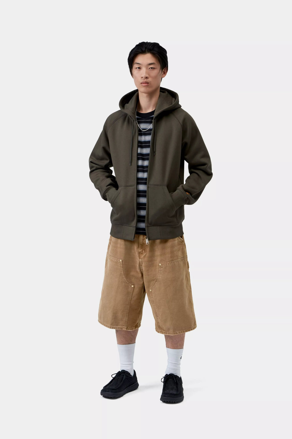CARHARTT WIP OG Double Knee Short -Hamilton Brown, Destroy wash - FREESTYLE LLORET
