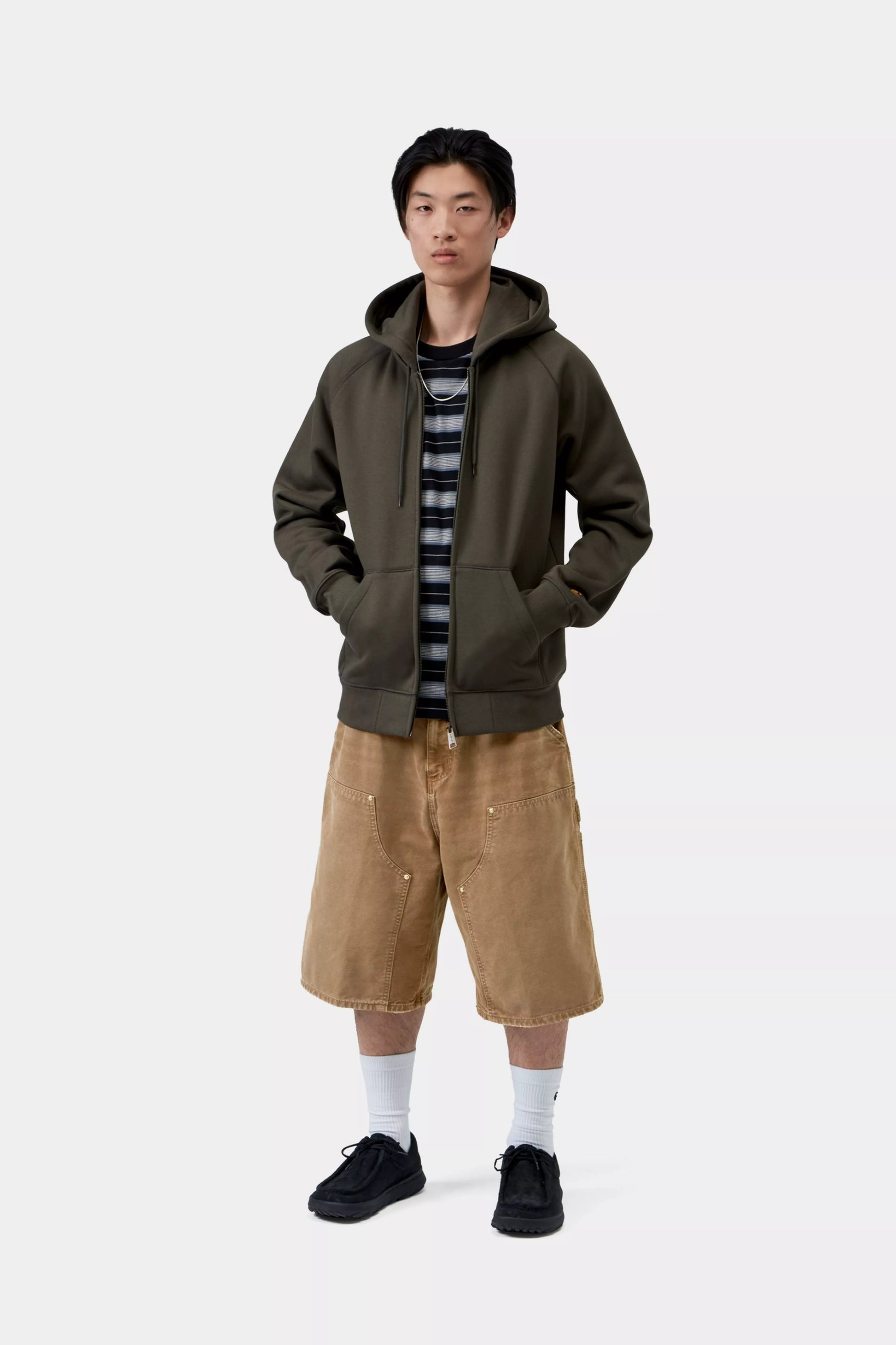CARHARTT WIP OG Double Knee Short -Hamilton Brown, Destroy wash - FREESTYLE LLORET