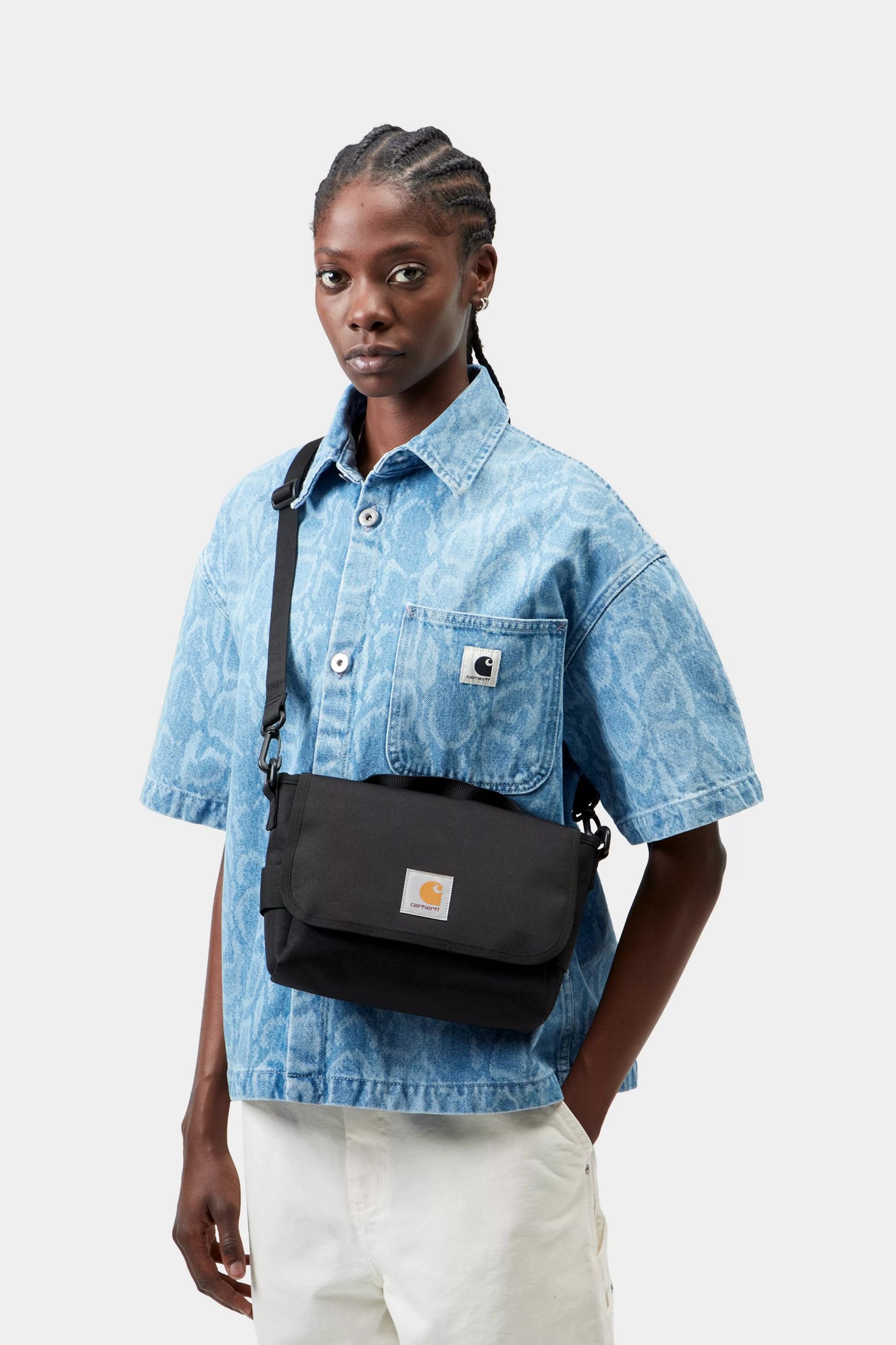 CARHARTT WIP Kyle Shoulder Bag - Black - FREESTYLE LLORET