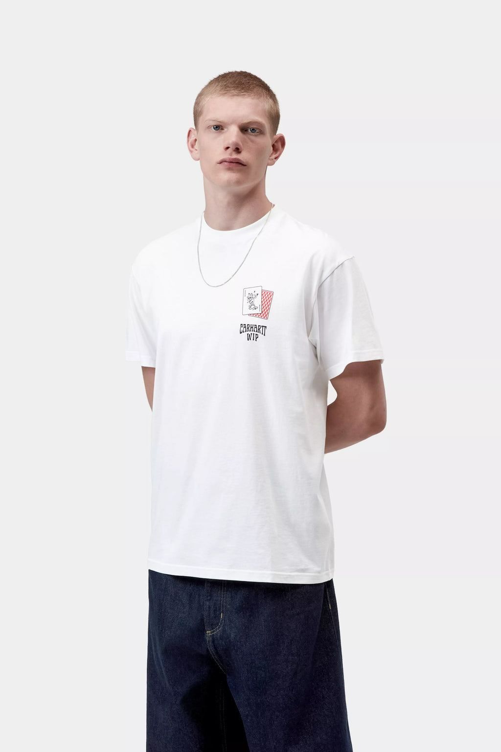 CARHARTT WIP S/S Playing Card T-Shirt - White - FREESTYLE LLORET
