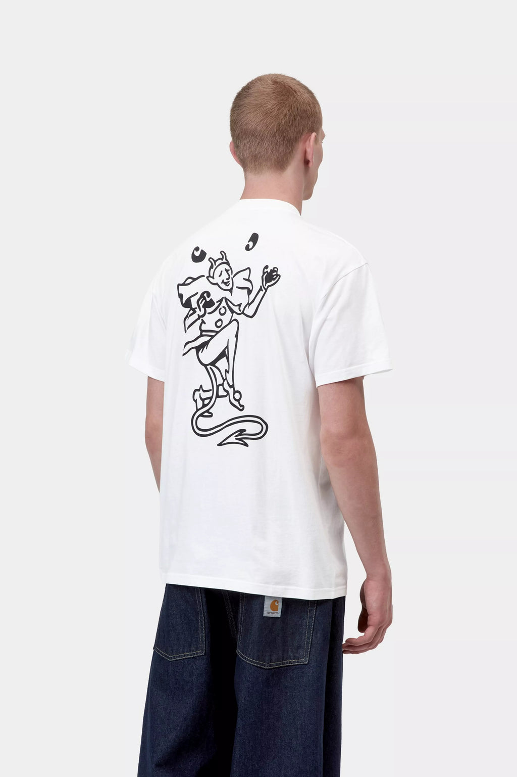 CARHARTT WIP S/S Playing Card T-Shirt - White - FREESTYLE LLORET