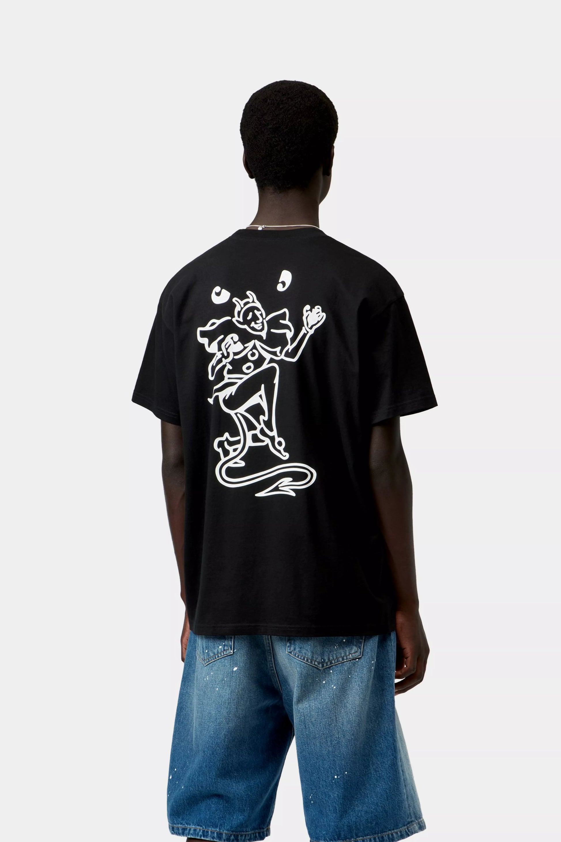 CARHARTT WIP S/S Playing Card T-Shirt - Black - FREESTYLE LLORET