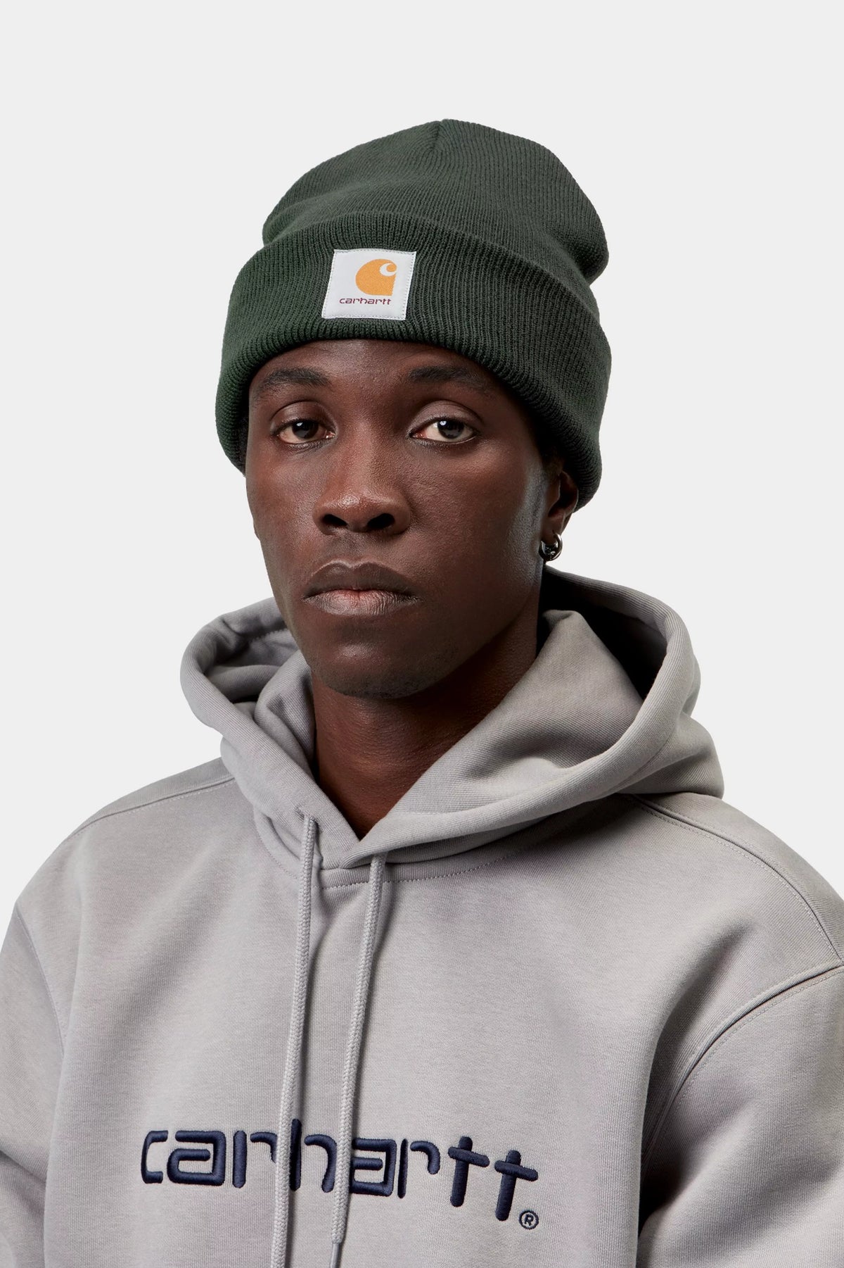 CARHARTT WIP SHORT WATCH HAT - Dark Scarab