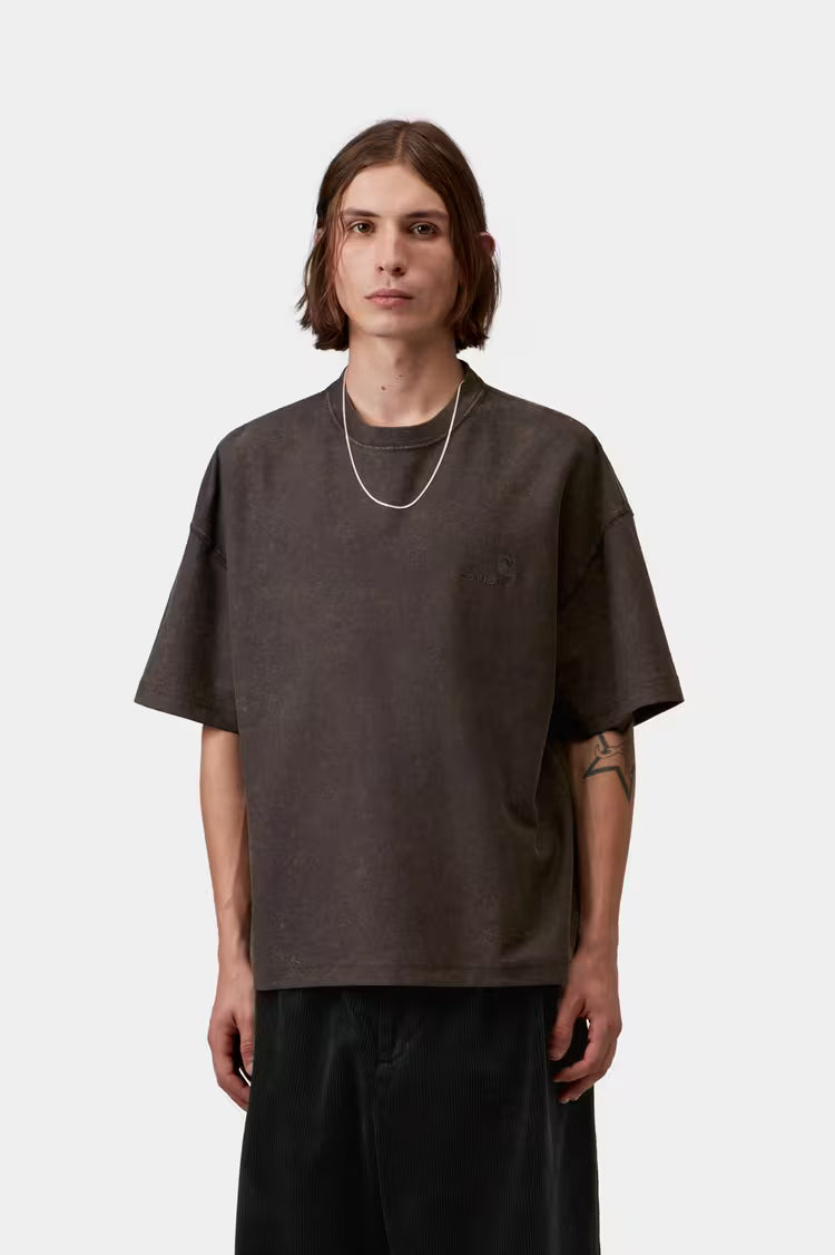 CARHARTT WIP S/S Lambert T-Shirt - Tobacco Moon Wash