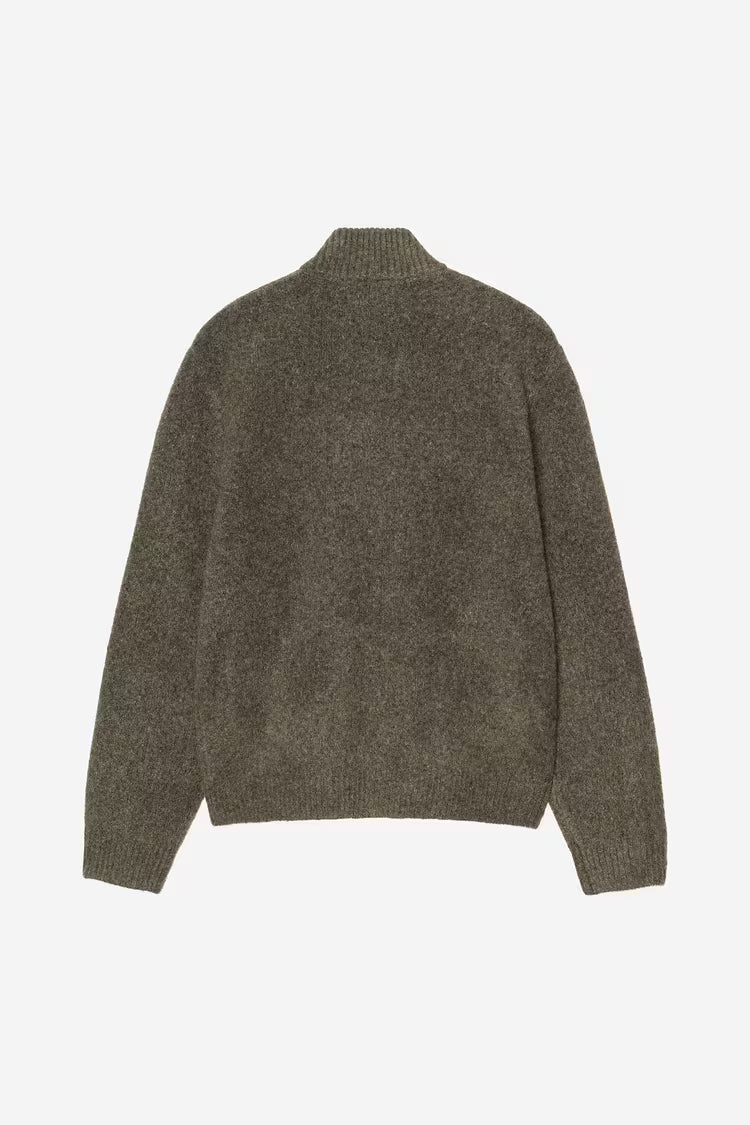 CARHARTT WIP Curtis Sweater Jacket - Tangled Shungite