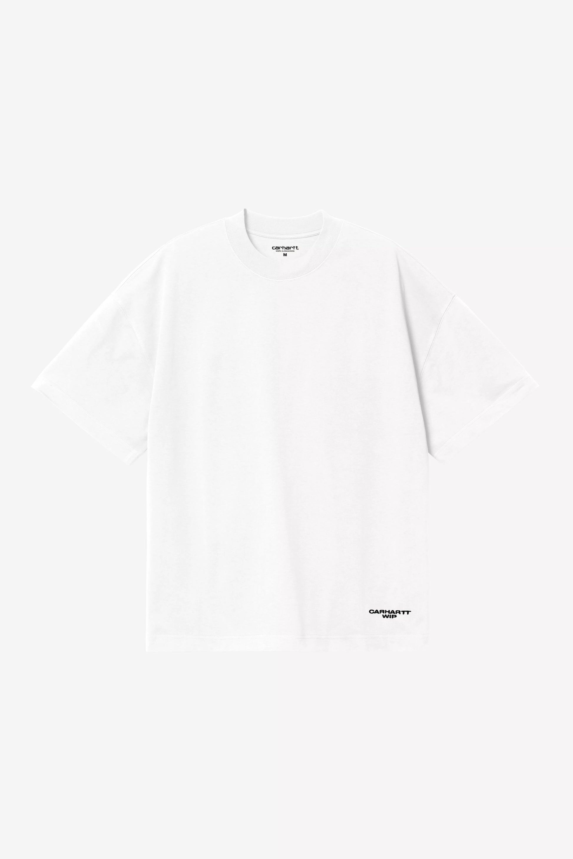 CARHARTT WIP S/S Chapter Script T-Shirt - White Black