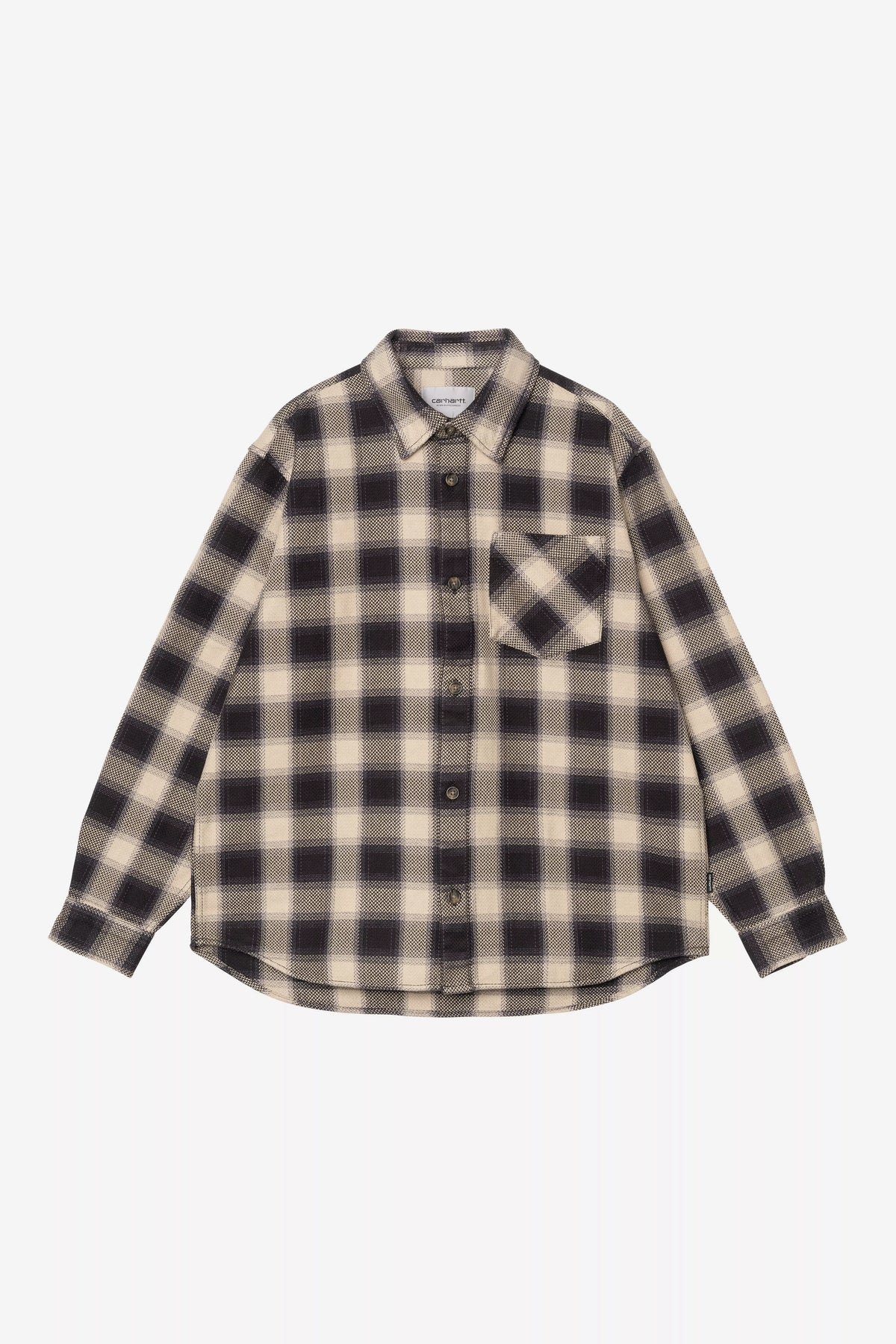 CARHARTT WIP Dayne L/S Shirt - Dayne Check, Shady Purple