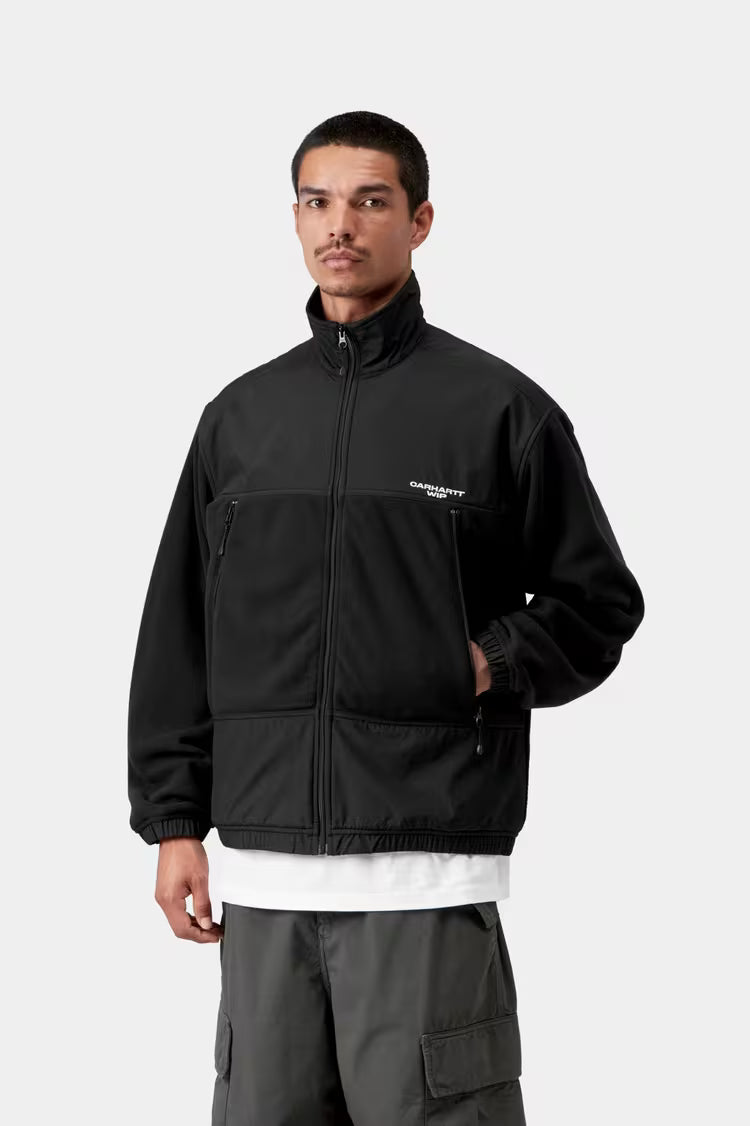 CARHARTT WIP Edmore Sweat Jacket - Black White