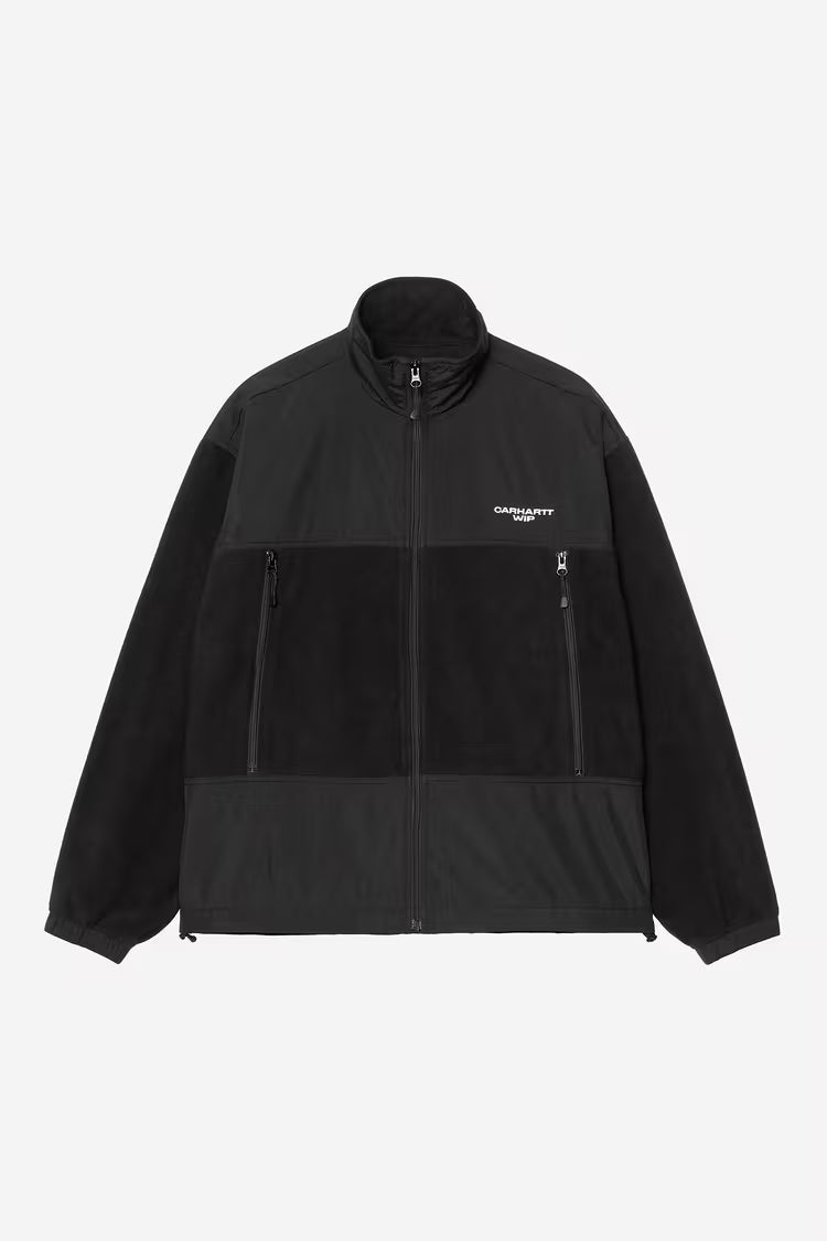 CARHARTT WIP Edmore Sweat Jacket - Black White