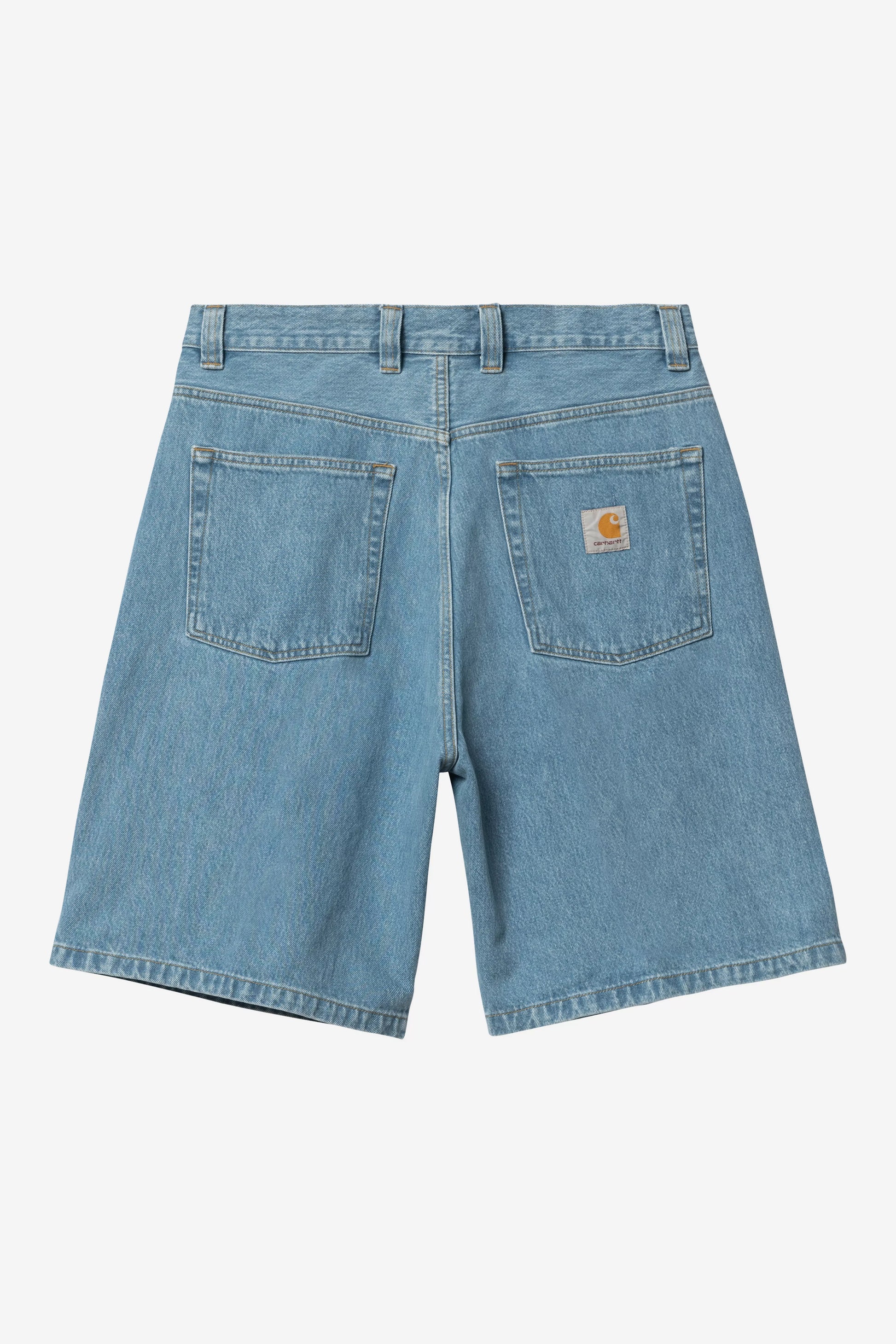 CARHARTT WIP Brandon Short - Blue, Stone bleached