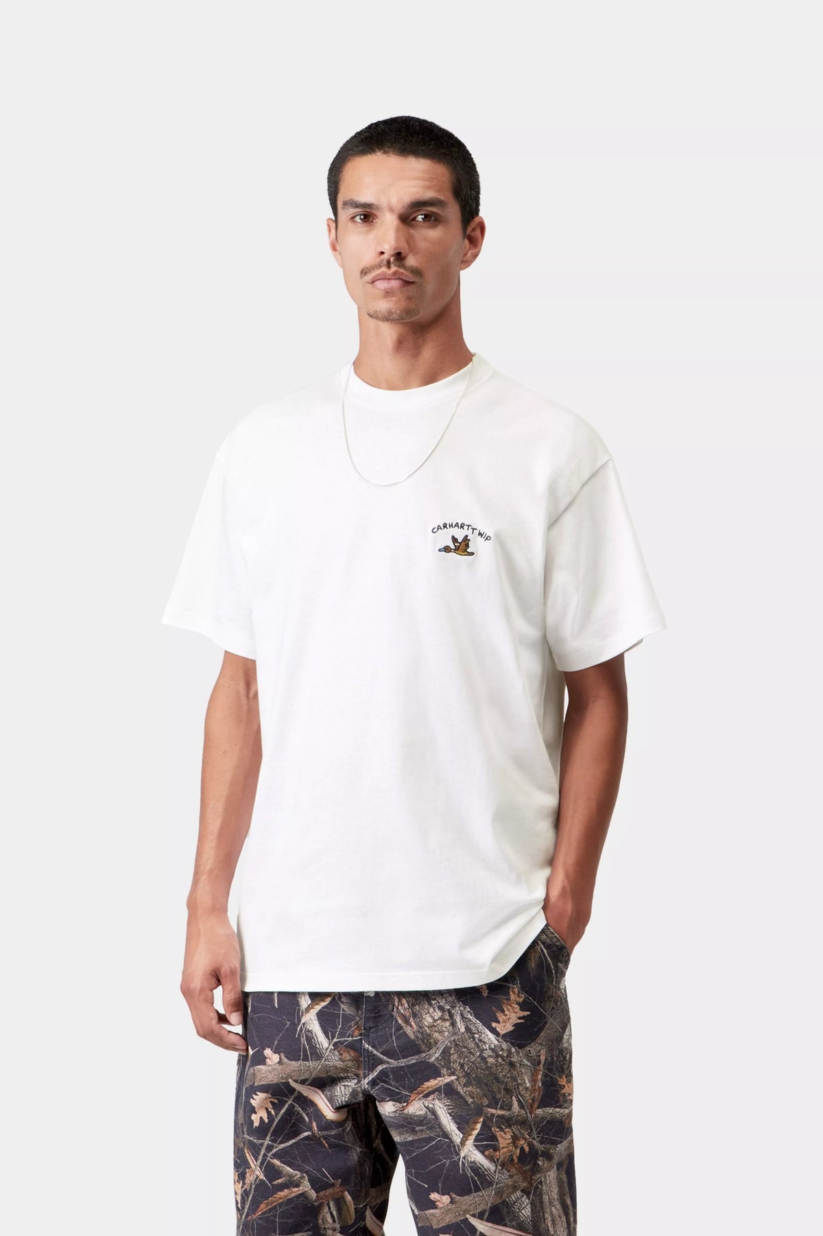 CARHARTT WIP S/S Animated Ducks T-Shirt - White