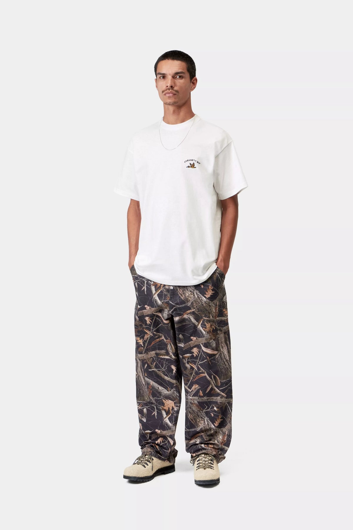 CARHARTT WIP S/S Animated Ducks T-Shirt - White