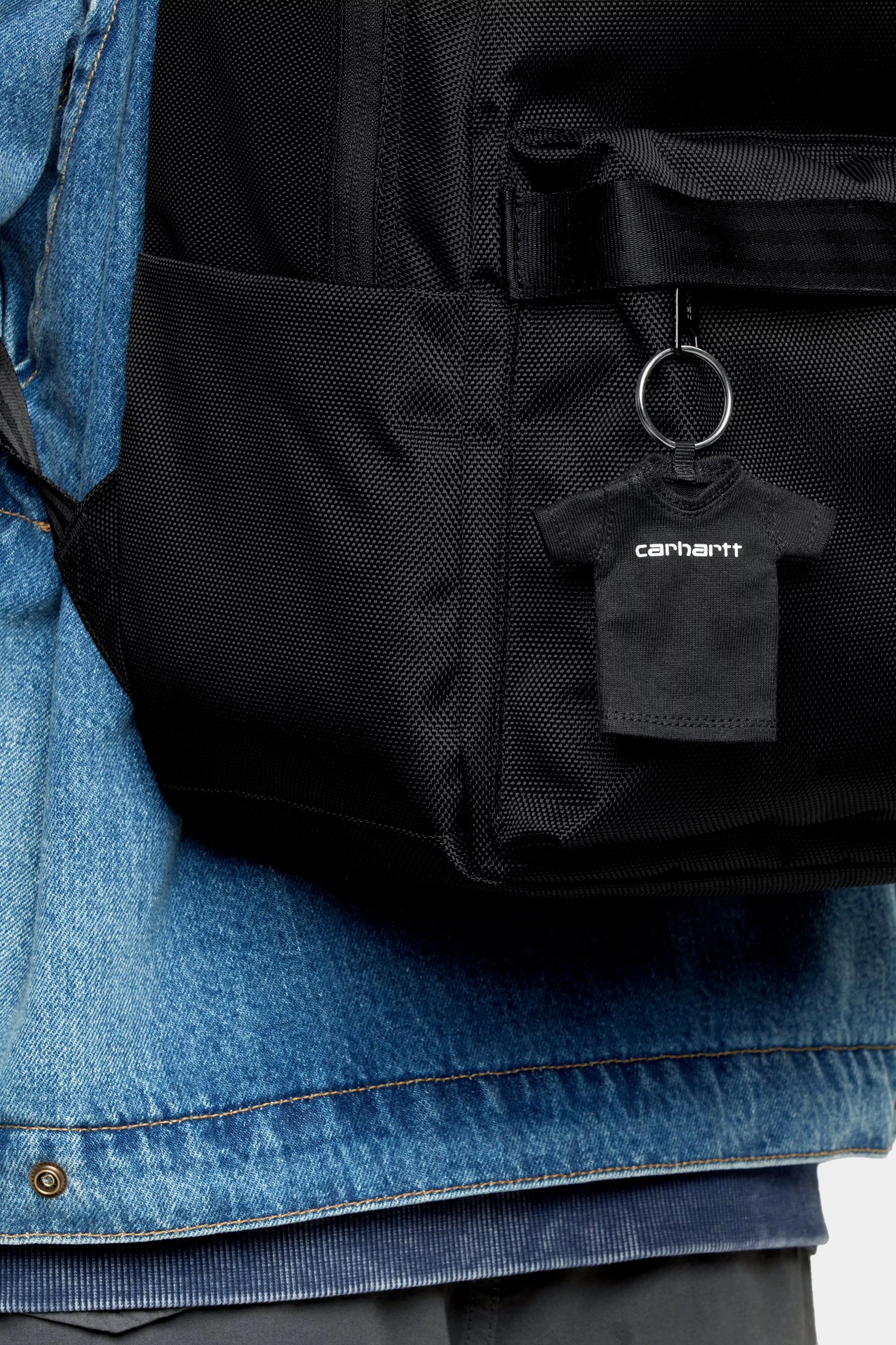 CARHARTT WIP Mini Script T-Shirt Keychain - Black