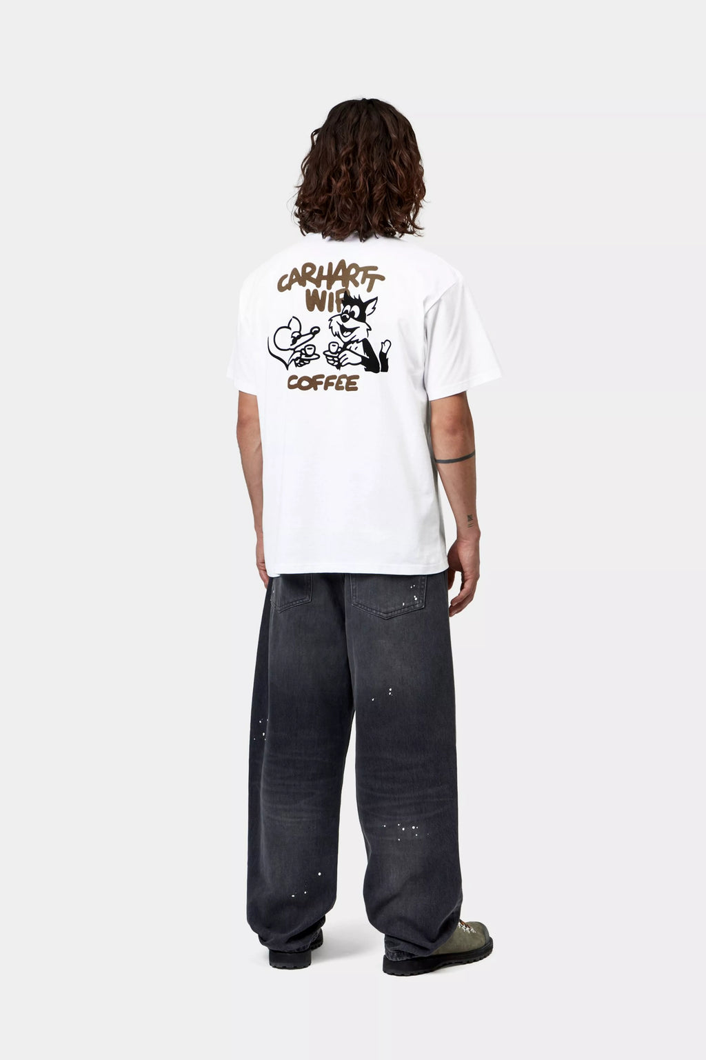CARHARTT WIP S/S Coffee Break T-Shirt - White - FREESTYLE LLORET