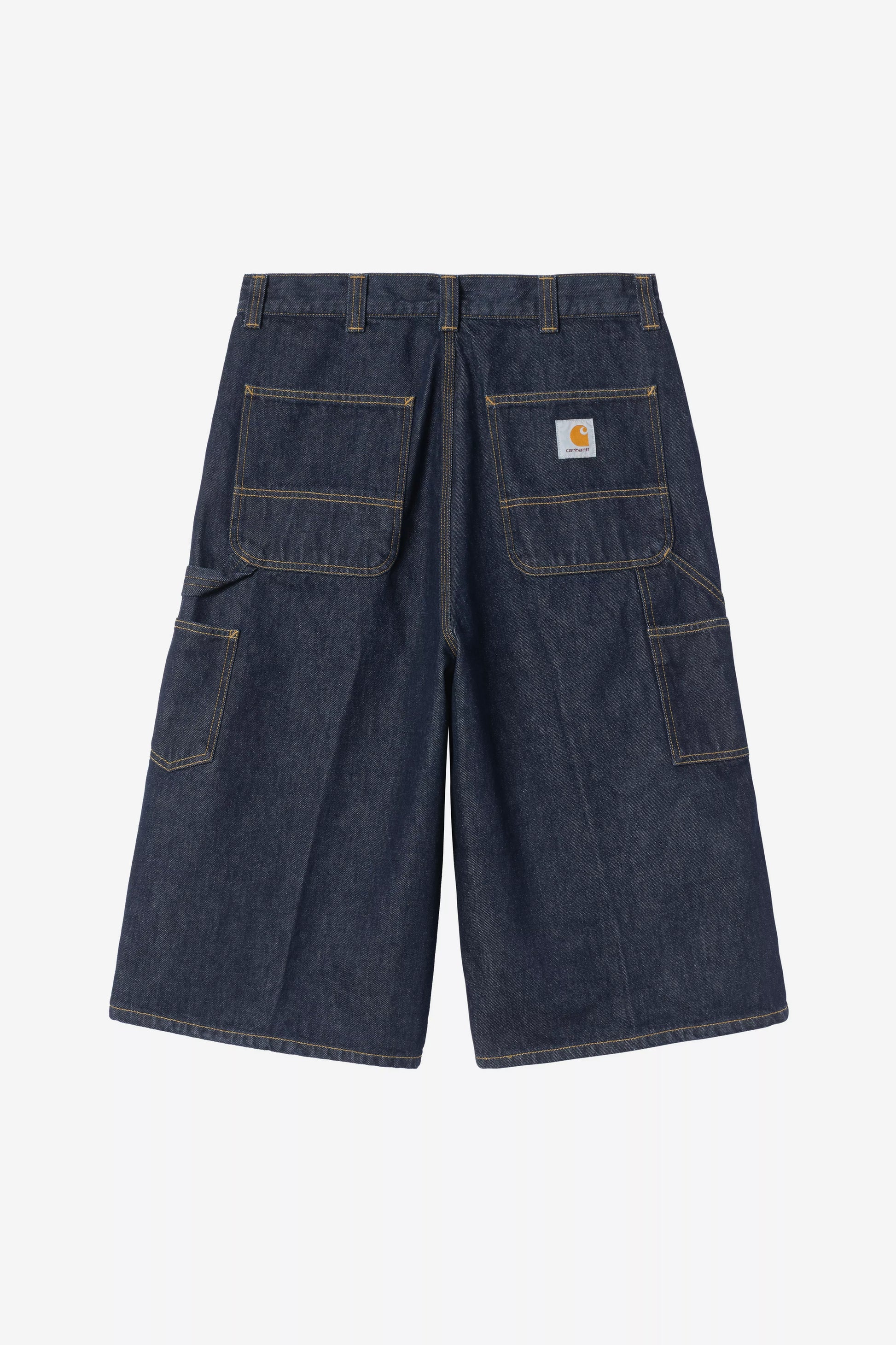 CARHARTT WIP OG Double Knee Short (Long) - Blue, Rinsed - FREESTYLE LLORET