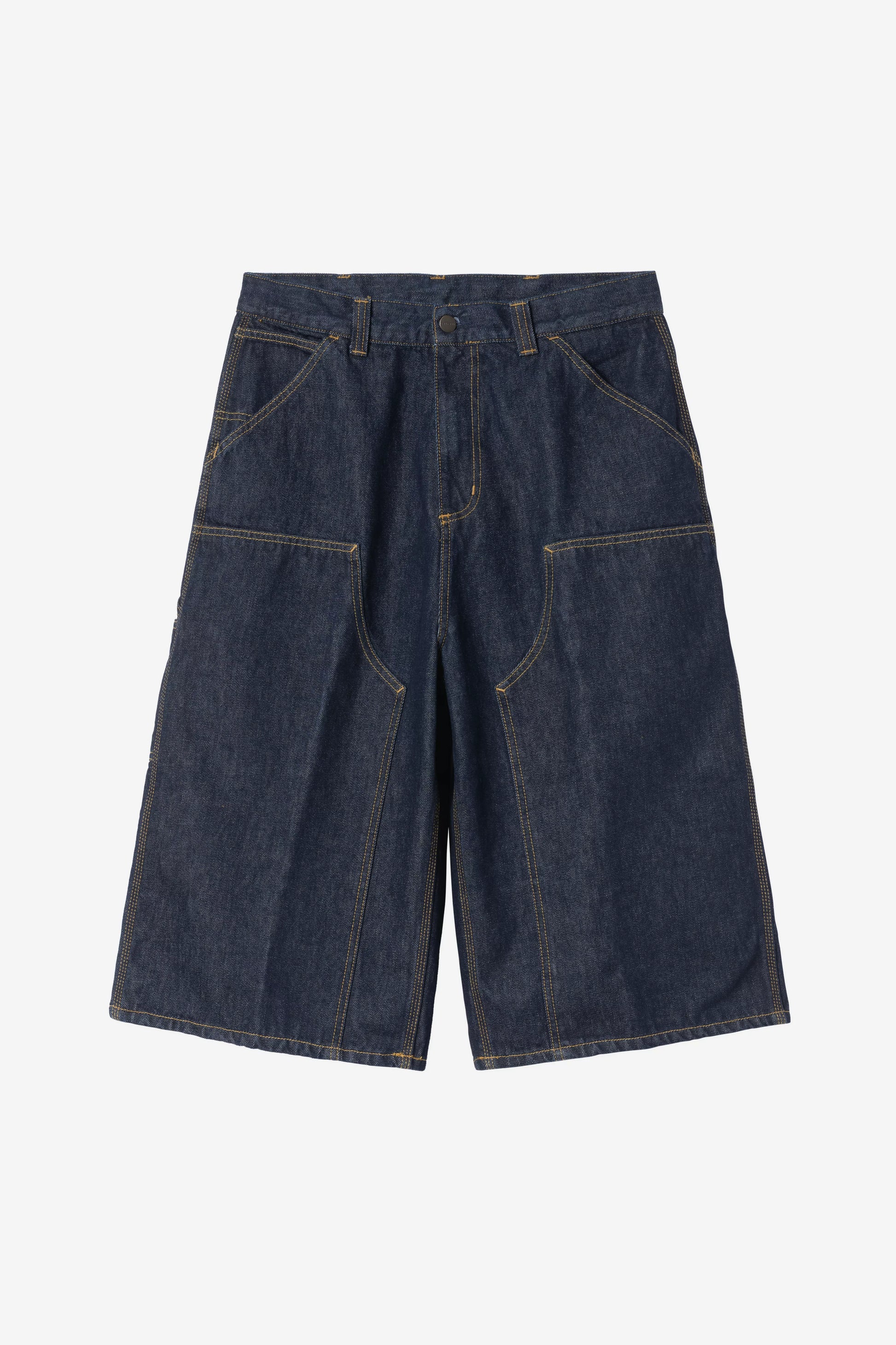 CARHARTT WIP OG Double Knee Short (Long) - Blue, Rinsed - FREESTYLE LLORET