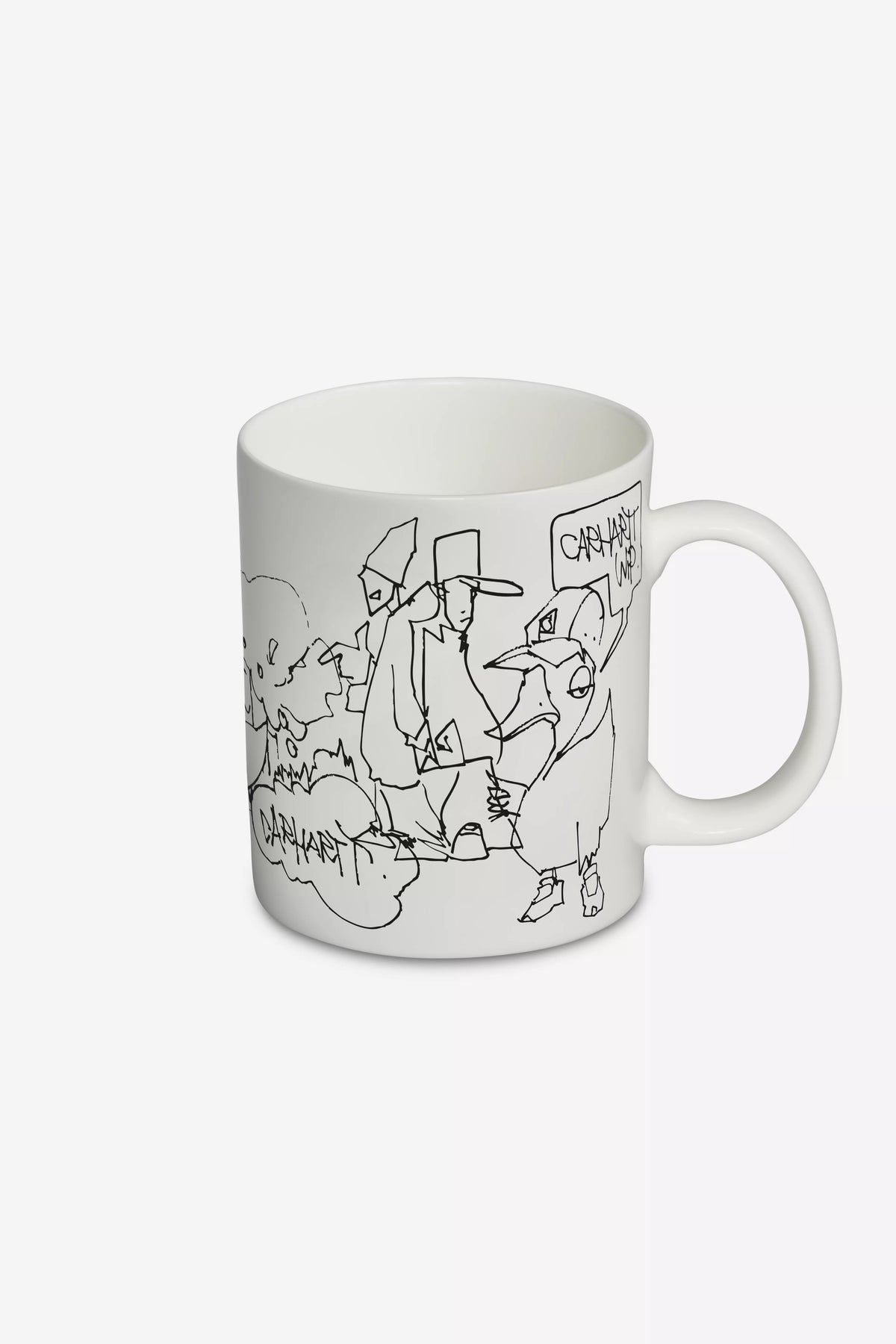 CARHARTT WIP Blinkerfluid Mug - White / Black