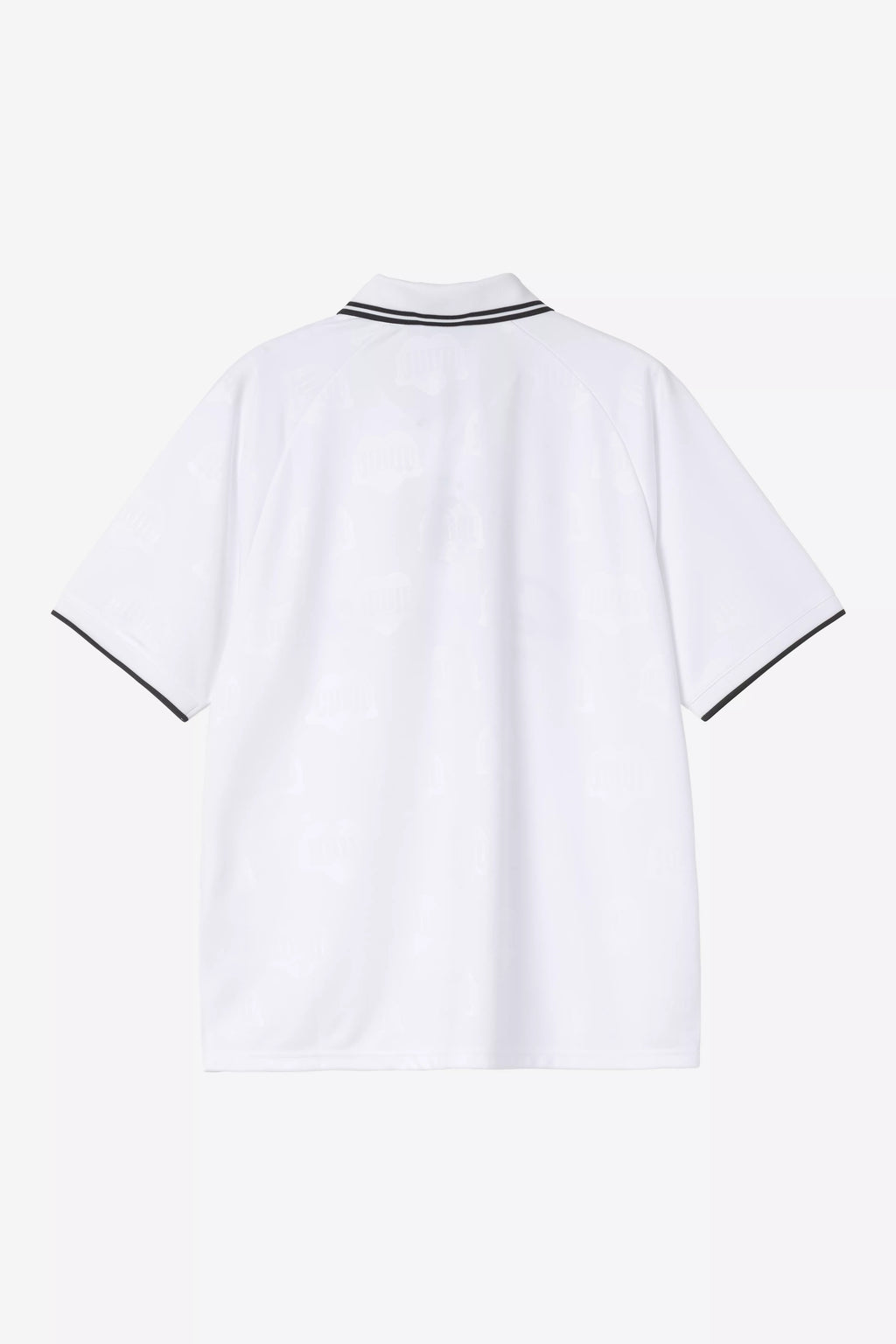 CARHARTT WIP S/S Terrace Football T-Shirt - Heart Train Jacquard, White - FREESTYLE LLORET