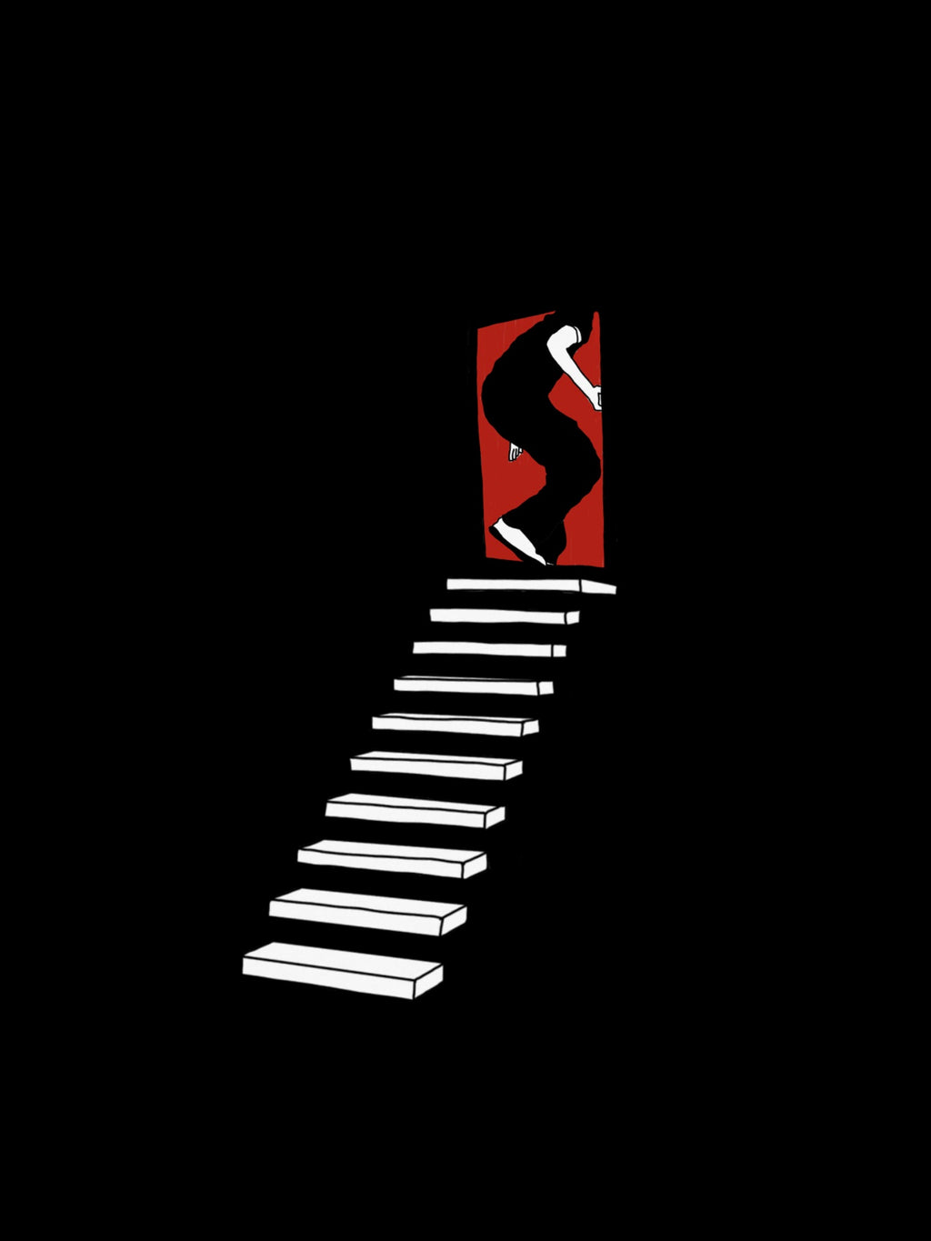 LE FOU In the heart s/s tee - Black