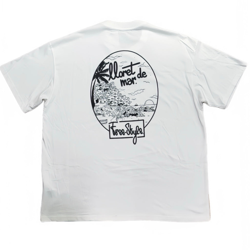 FREESTYLE X Sa Caleta S/S Tee Nike SB Tee - White Black