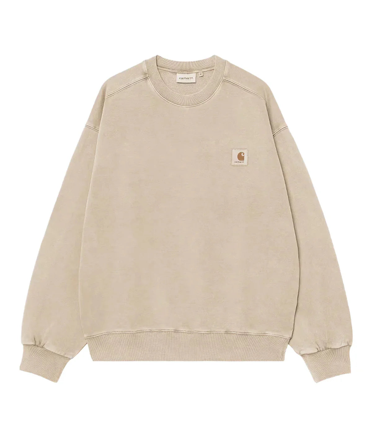 CARHARTT WIP Vista Sweatshirt - Fleur De Sel, Garment dyed