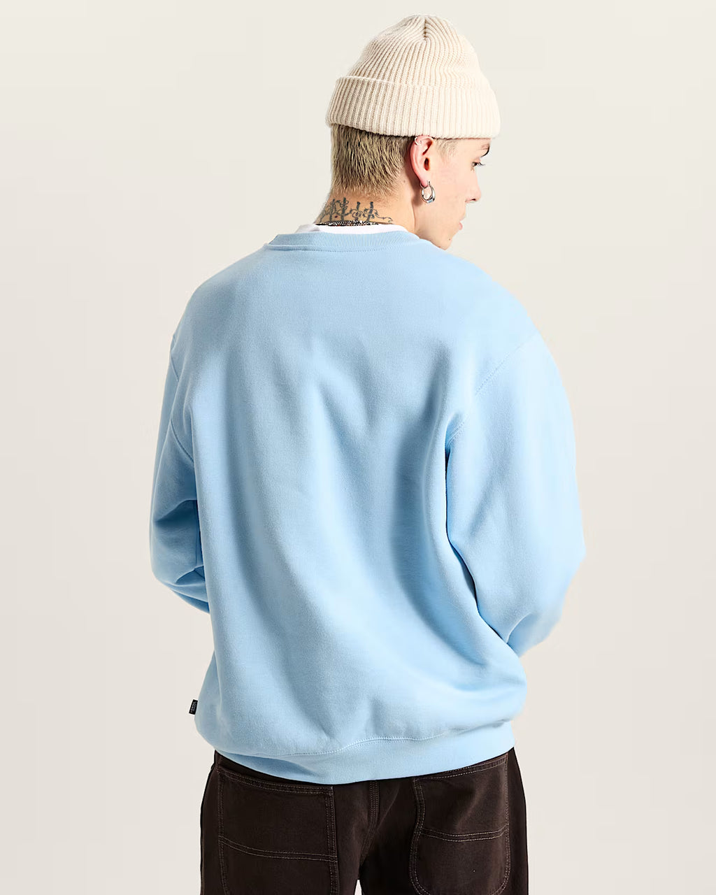 VANS Left Chest II Loose Crew - Blue Sky