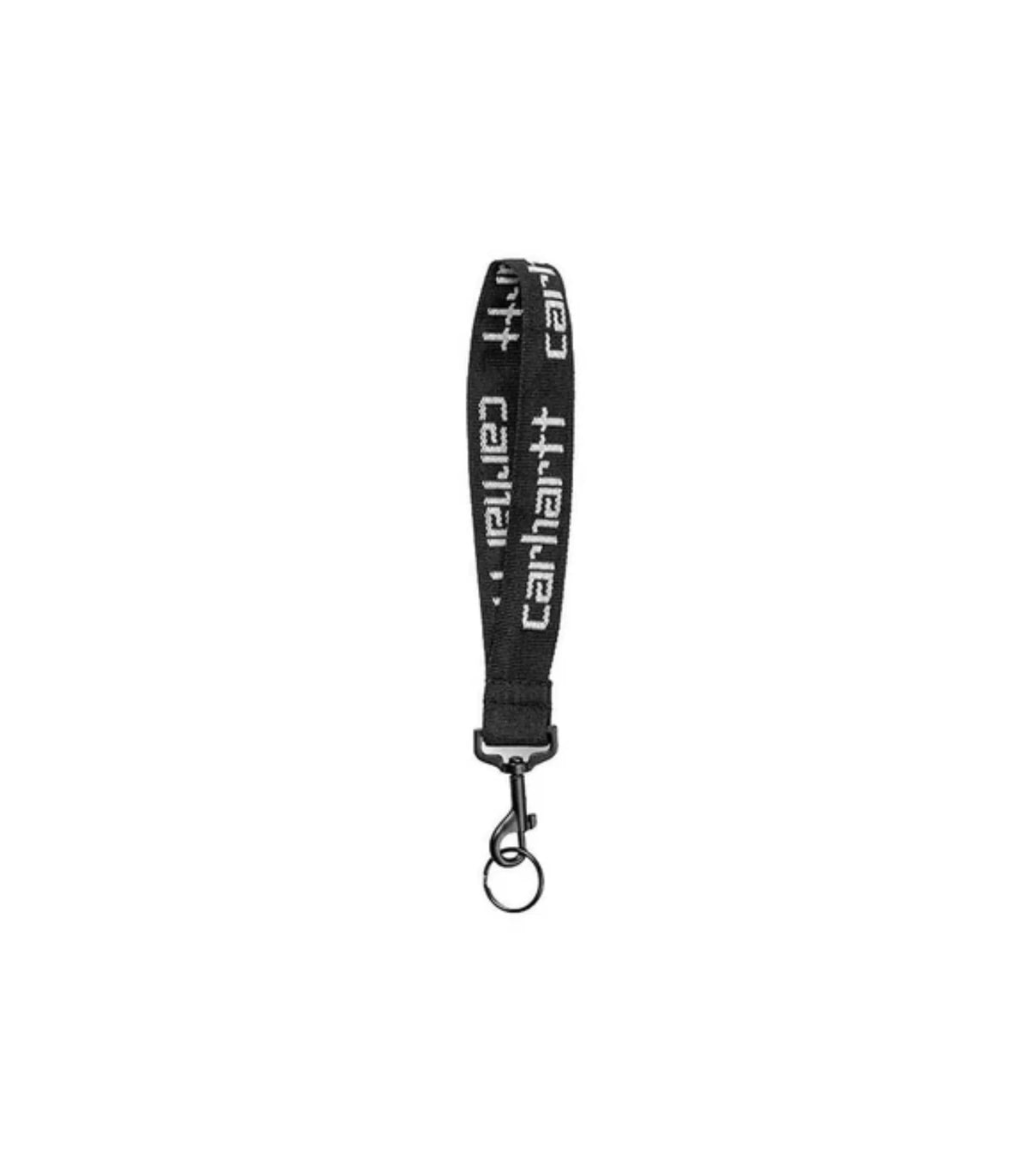 CARHARTT WIP Script Keyholder - Black White
