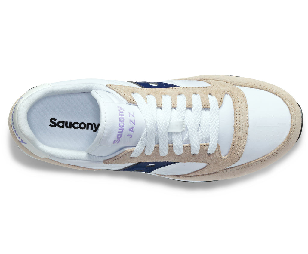 SAUCONY JAZZ ORIGINAL - white / navy