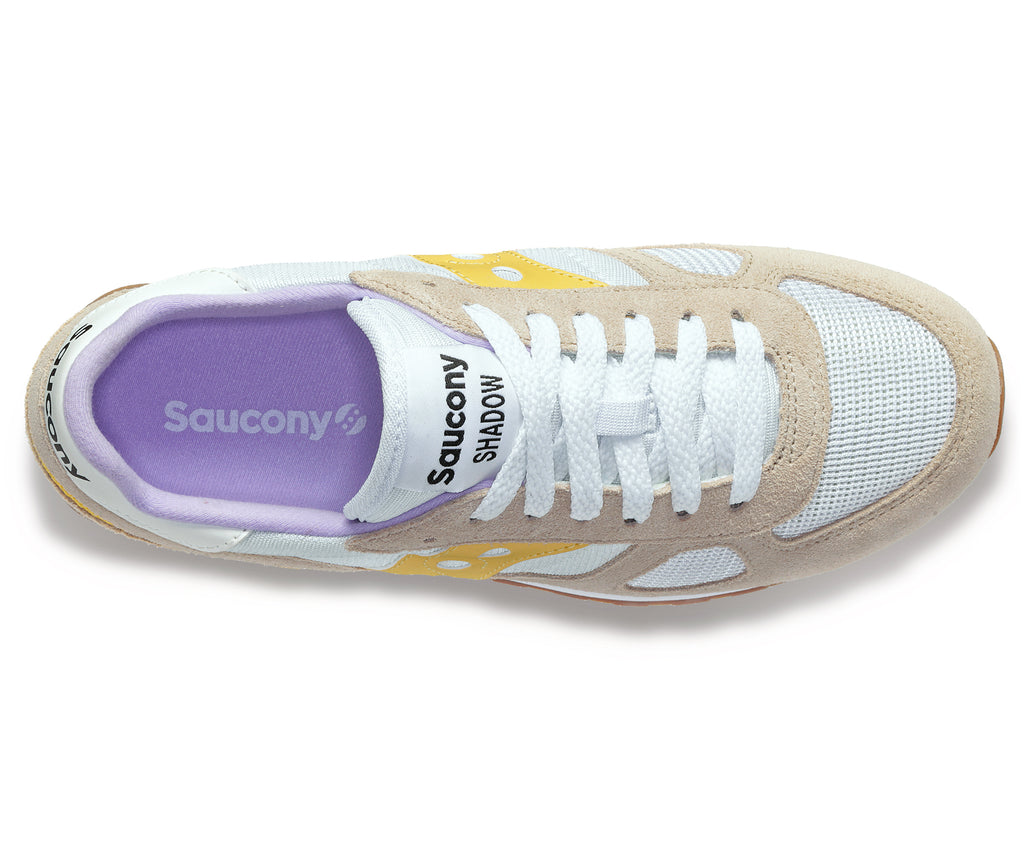 SAUCONY SHADOW ORIGINAL - white /yellow