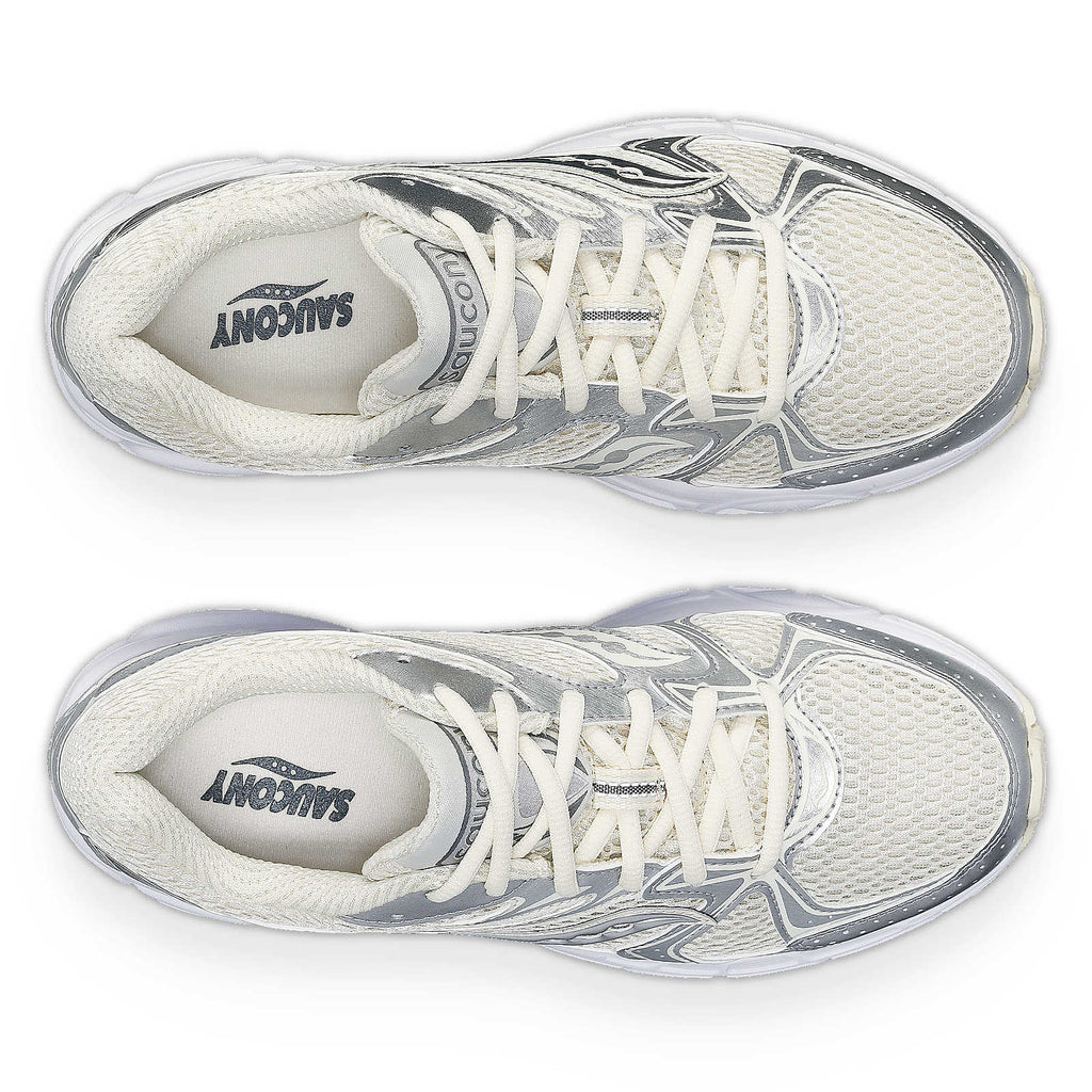 SAUCONY GRID RIDE MILLENIUM - Cream Silver