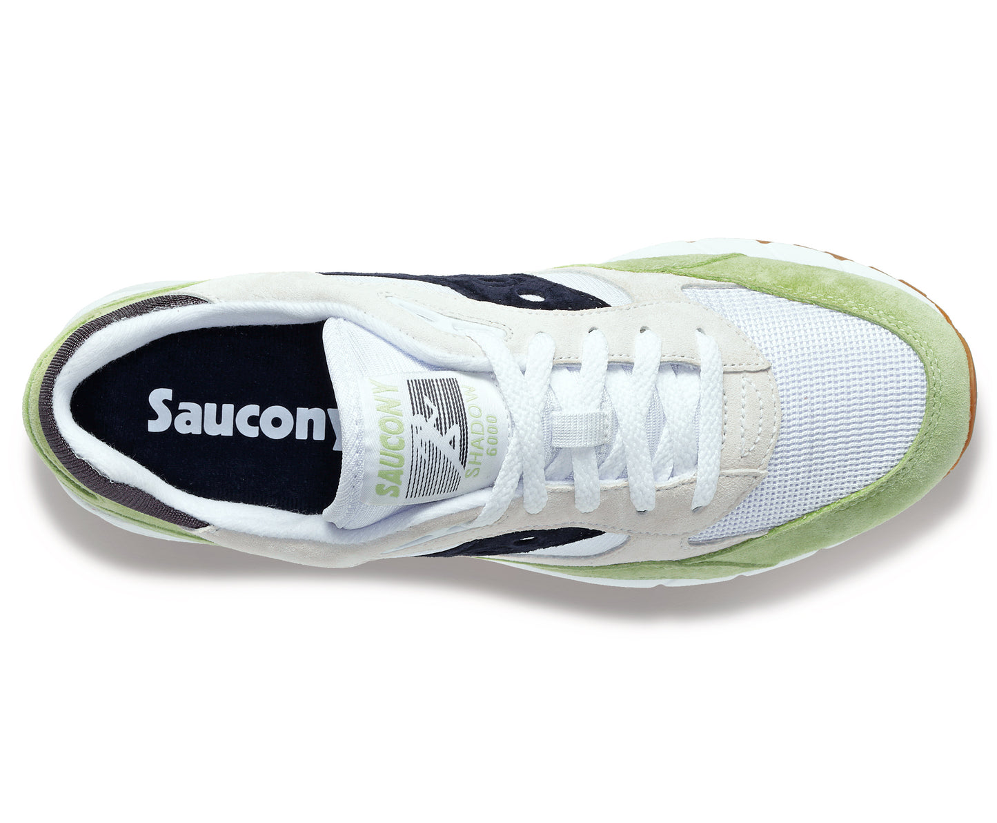 SAUCONY SHADOW 6000 - White Mint Navy