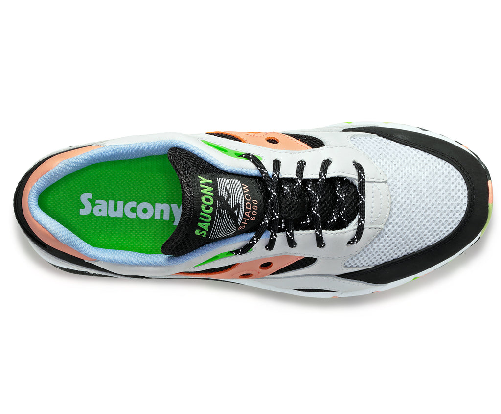 SAUCONY SHADOW 6000 - White Blush Black Blush