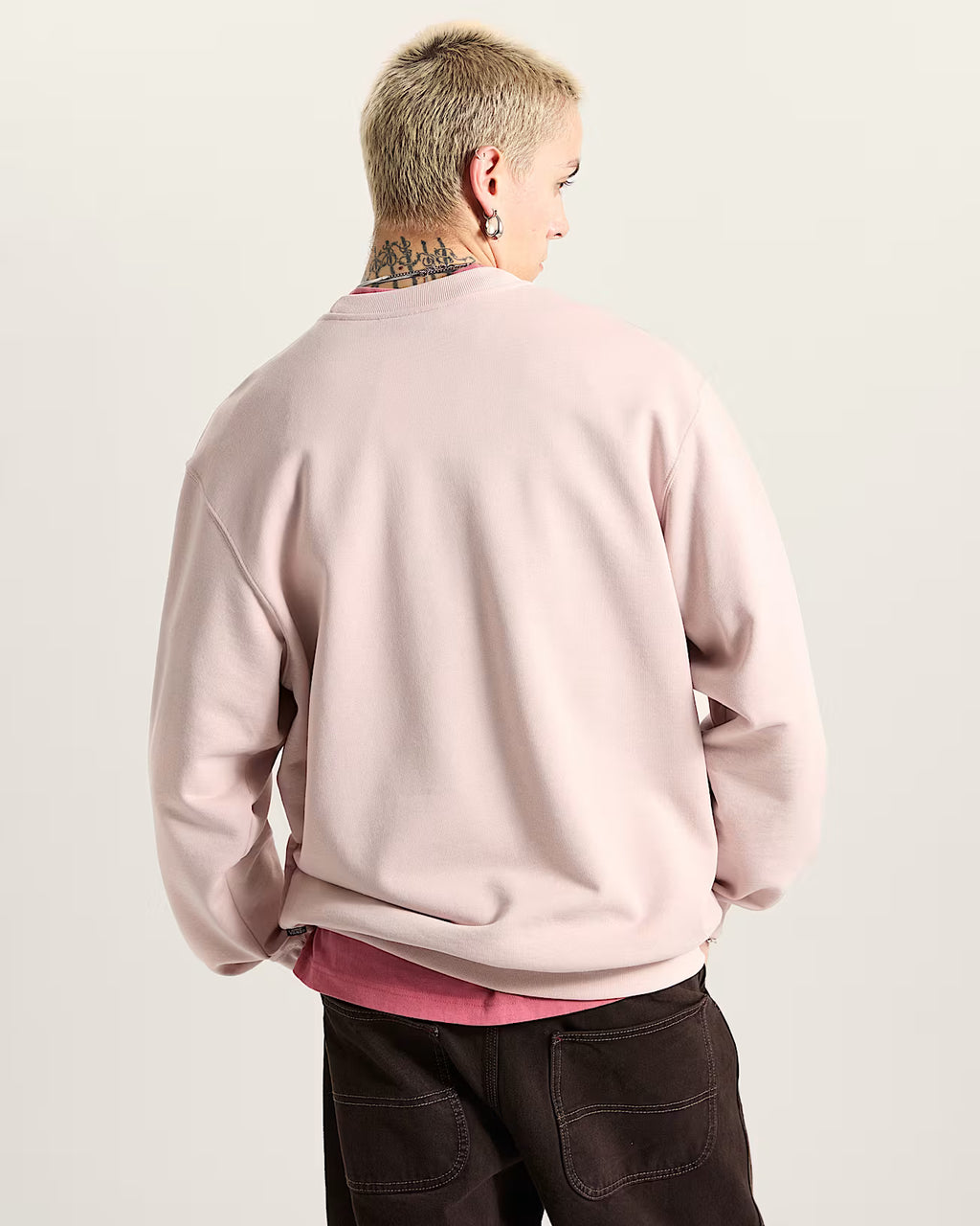 VANS Salton Loose Crew - Pink Sepia Rose