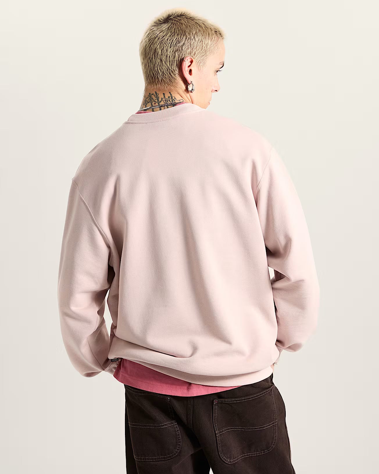 VANS Salton Loose Crew - Pink Sepia Rose