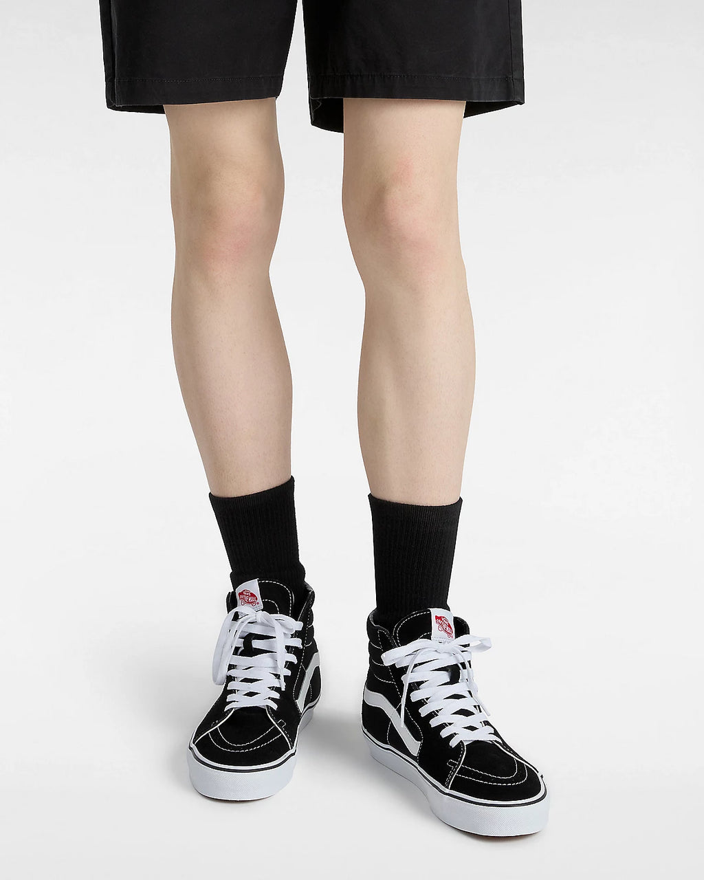 VANS SK8 HI UNISEX - BLACK/WHITE - FREESTYLE LLORET