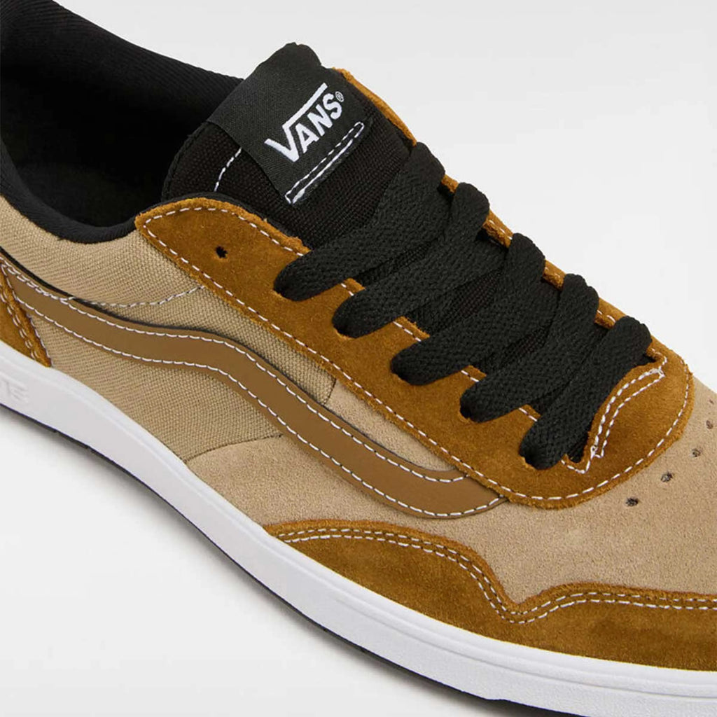VANS CRUZE TOO CC - Canvas Suede Bronze Brown