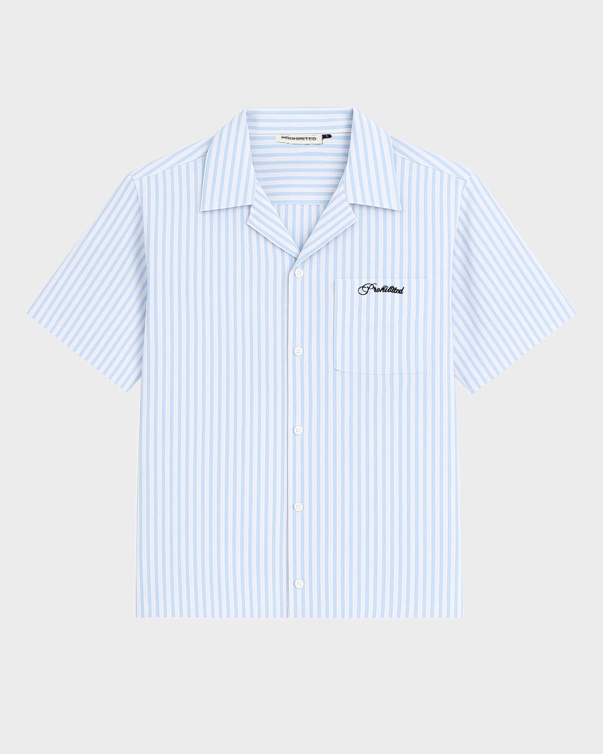 PROHIBITED Vineyard Breeze SS Shirt - Light Blue - FREESTYLE LLORET