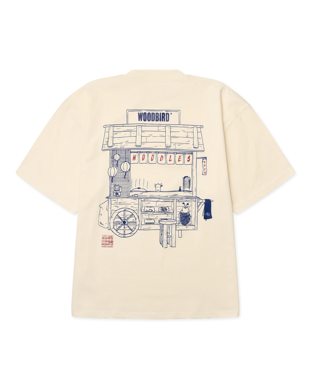 WOODBIRD WBBeam Cart Tee - Off White - FREESTYLE LLORET