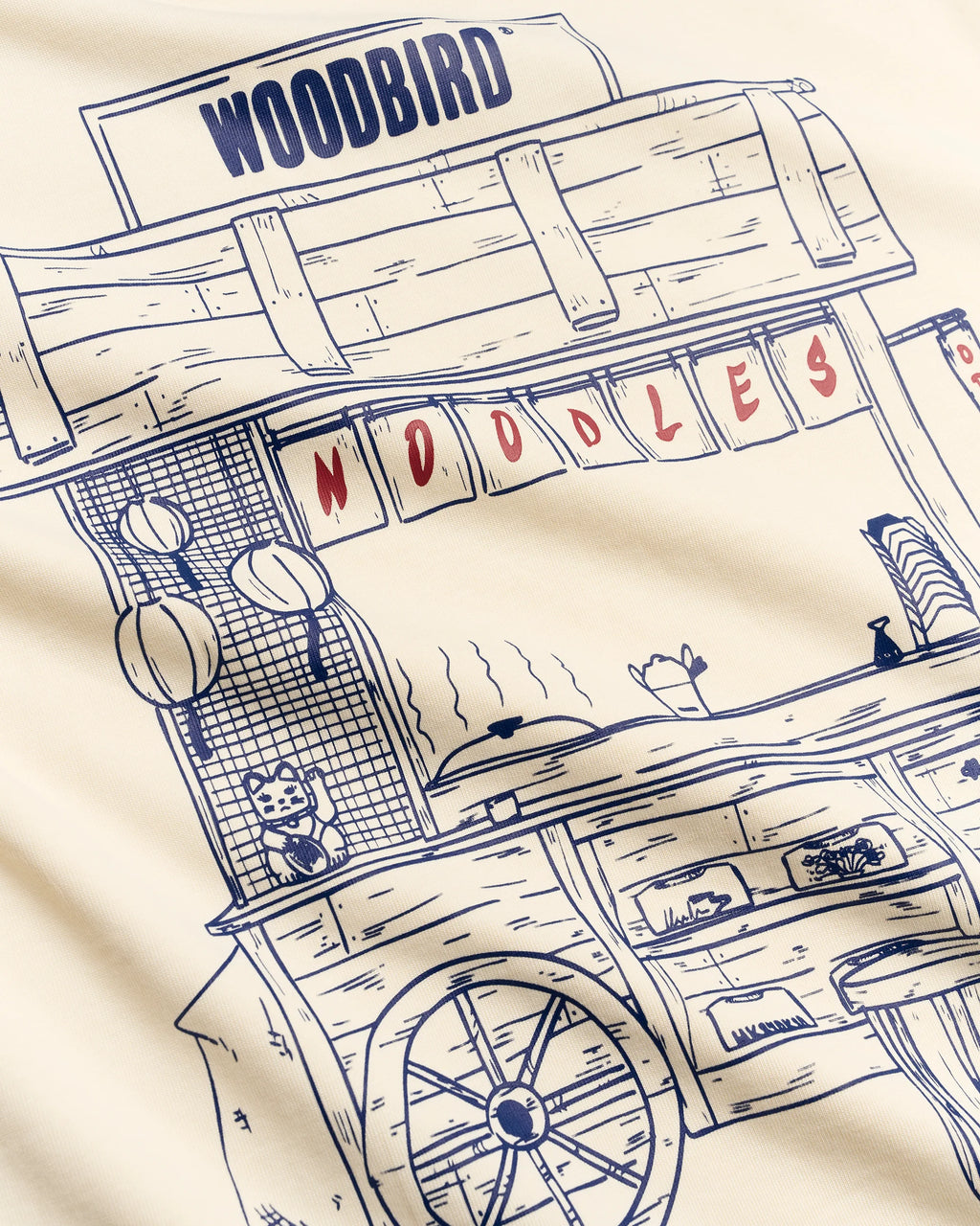 WOODBIRD WBBeam Cart Tee - Off White - FREESTYLE LLORET