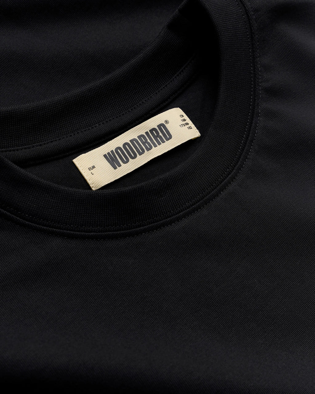 WOODBIRD WBBeam Seat SS Tee - Black - FREESTYLE LLORET