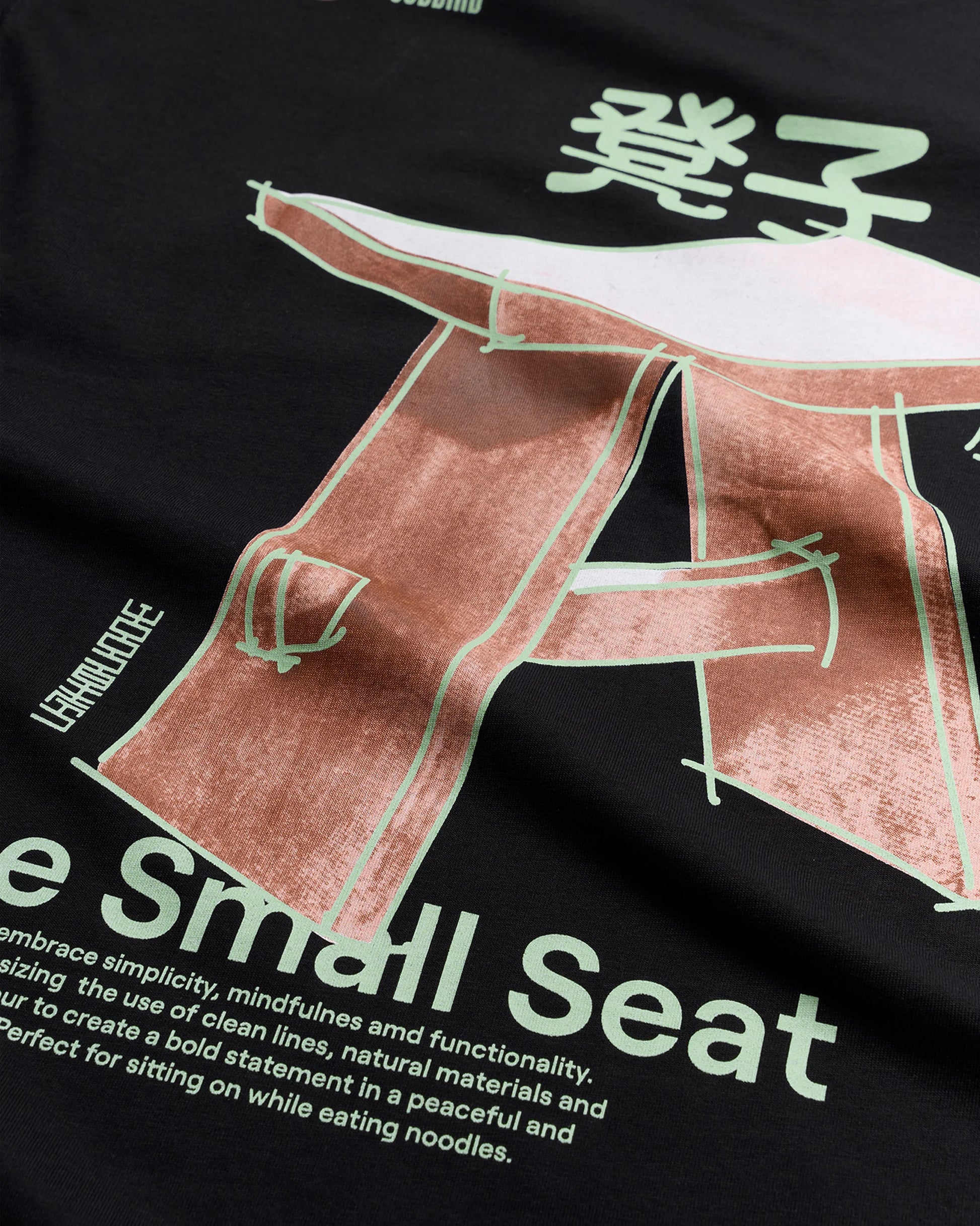 WOODBIRD WBBeam Seat SS Tee - Black - FREESTYLE LLORET