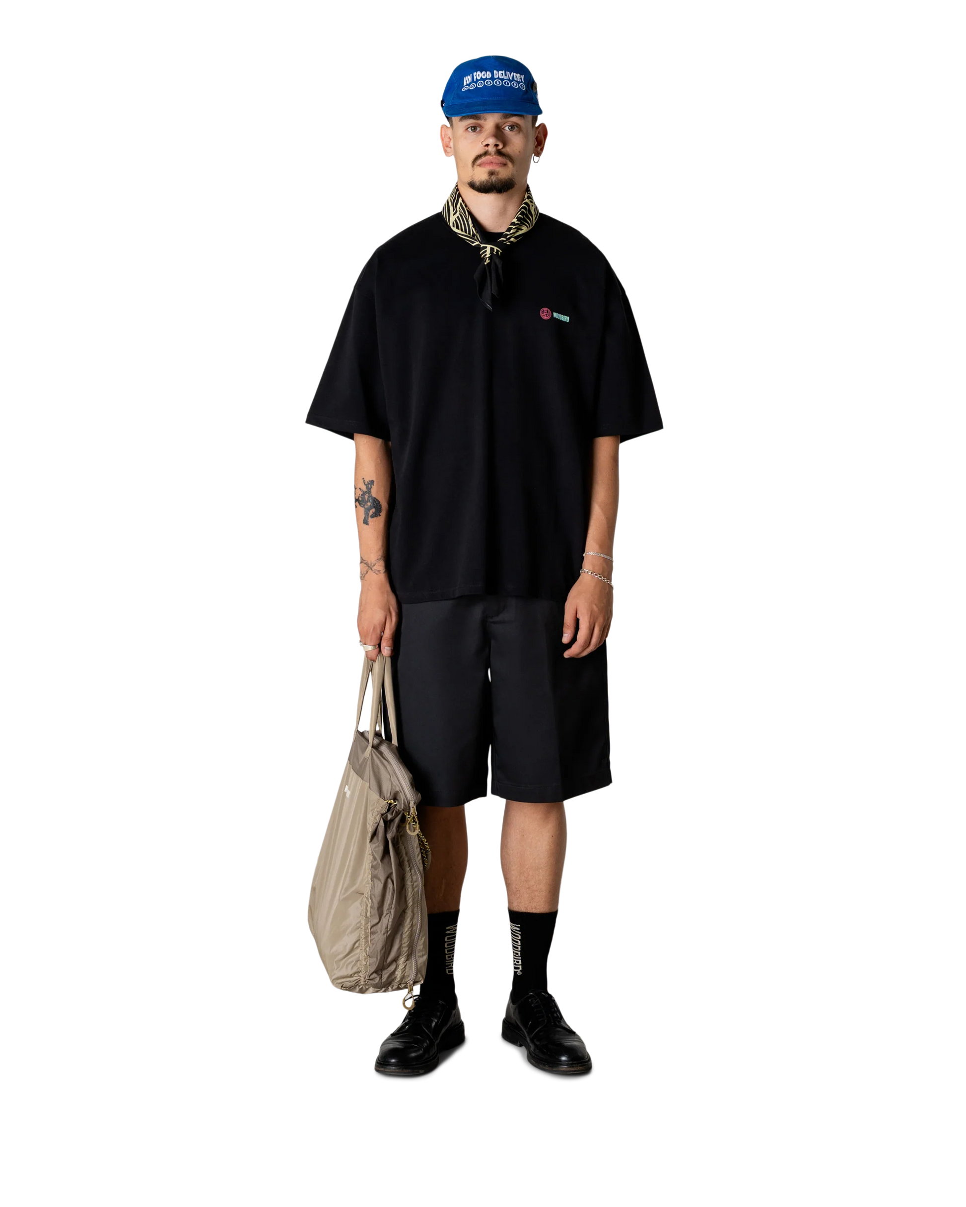 WOODBIRD WBBeam Seat SS Tee - Black - FREESTYLE LLORET