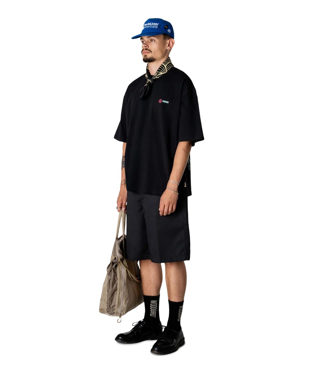 WOODBIRD WBBeam Seat SS Tee - Black - FREESTYLE LLORET