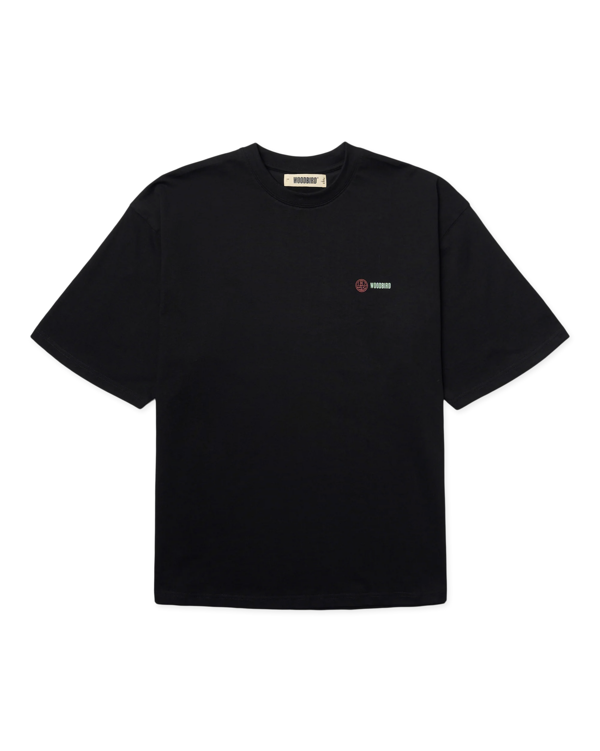 WOODBIRD WBBeam Seat SS Tee - Black - FREESTYLE LLORET