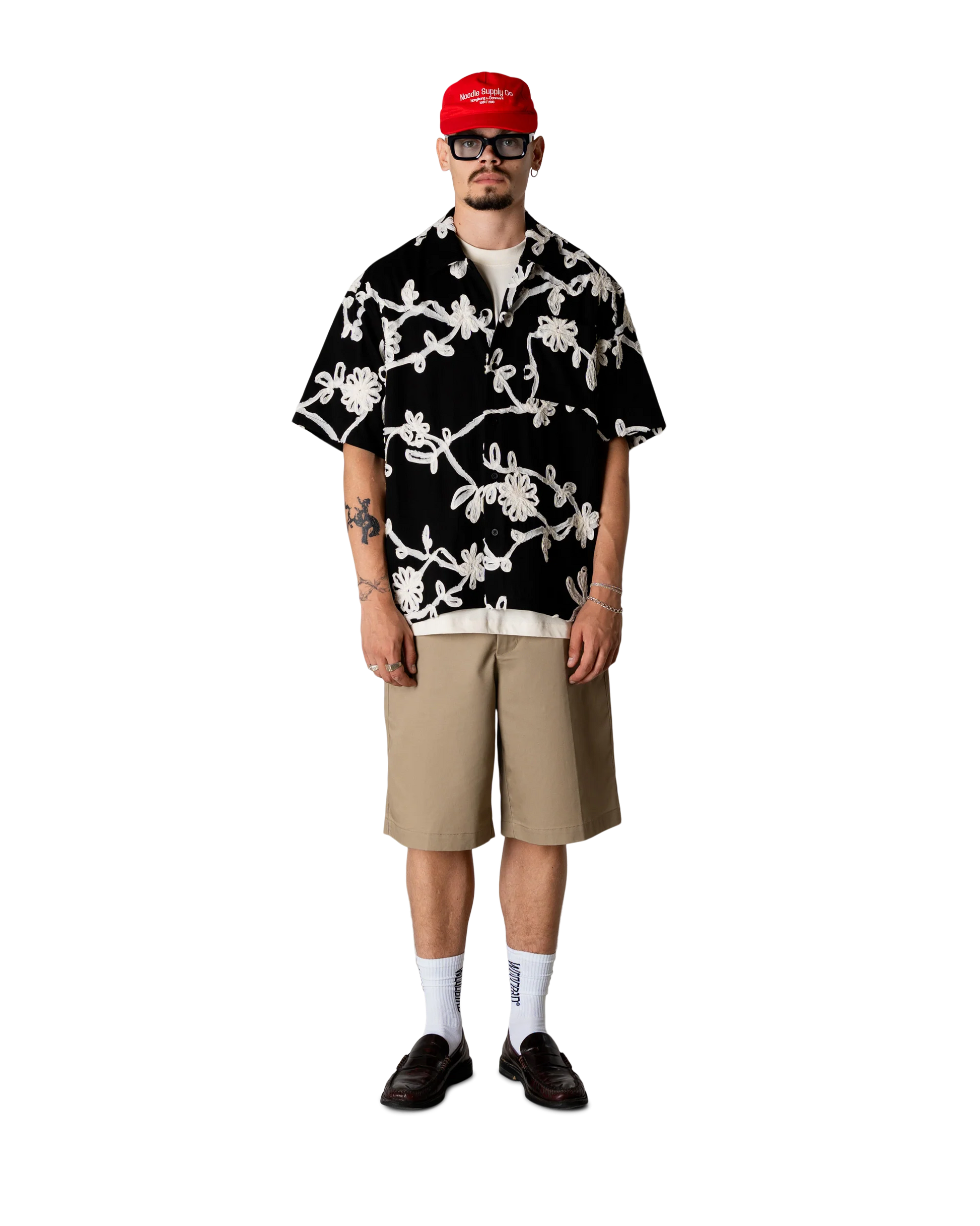 WOODBIRD WBWang Bind SS Shirt - Black - FREESTYLE LLORET