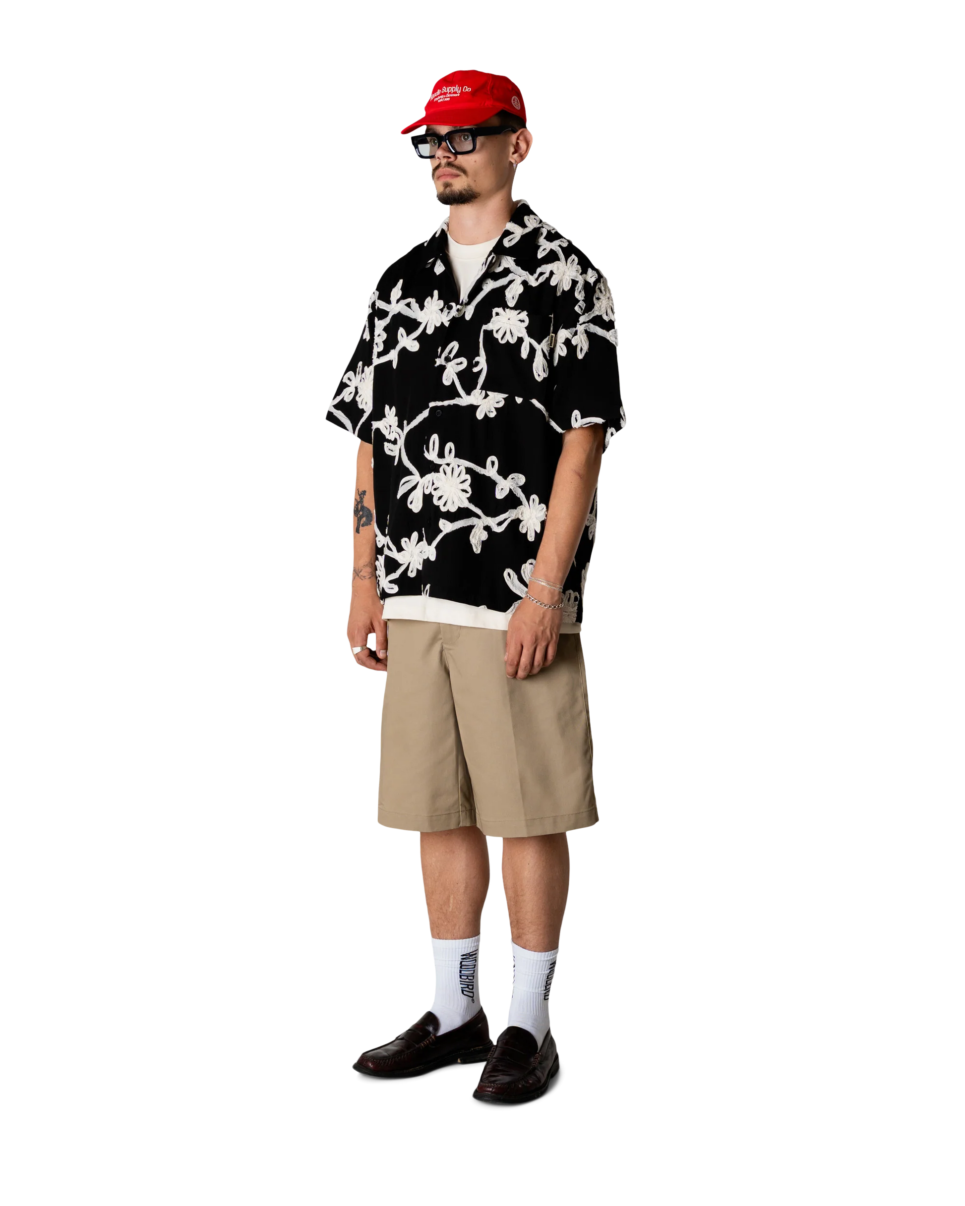 WOODBIRD WBWang Bind SS Shirt - Black - FREESTYLE LLORET